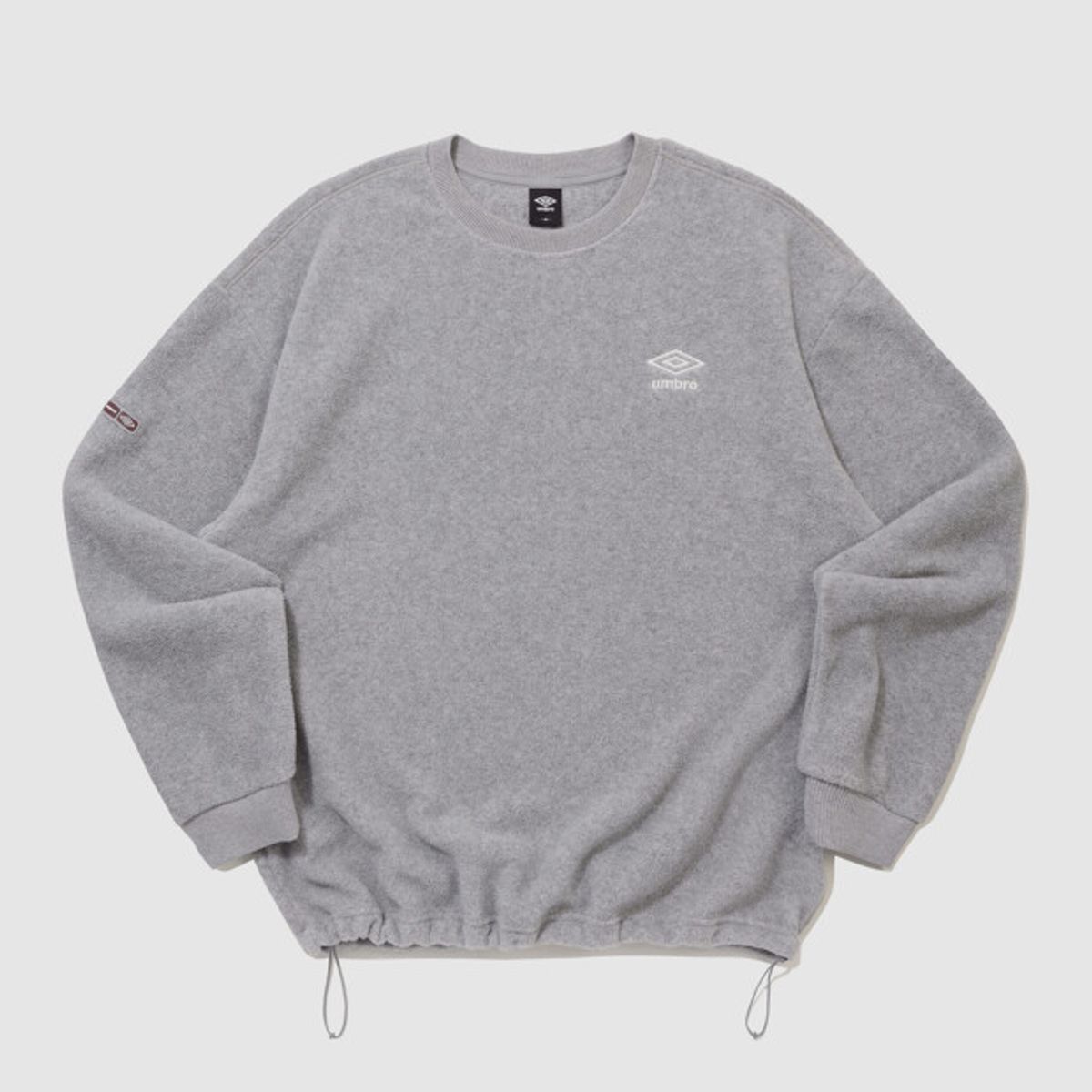 엄브로(UMBRO) 알파플리스 맨투맨 그레이 UR423CFSN2