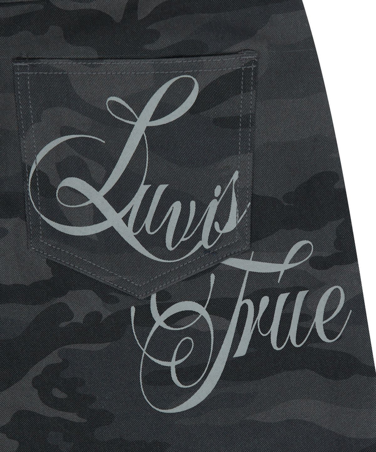 러브이즈트루(LUVISTRUE) RL EYELET BASIC PANTS(CAMO)
