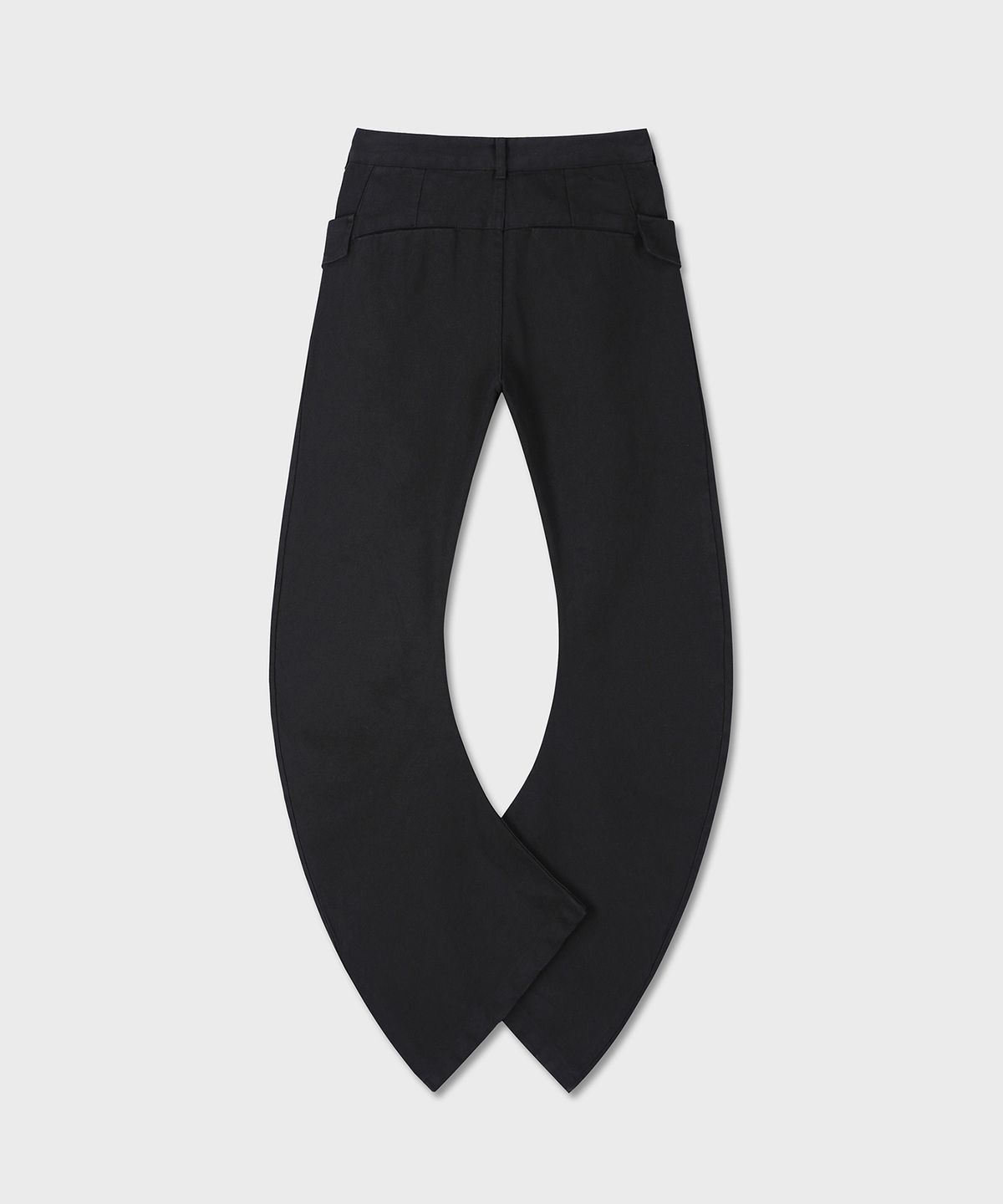 다이브인 우먼(DIVEIN WOMEN) WASHED BANANA COTTON PANTS (BLACK)