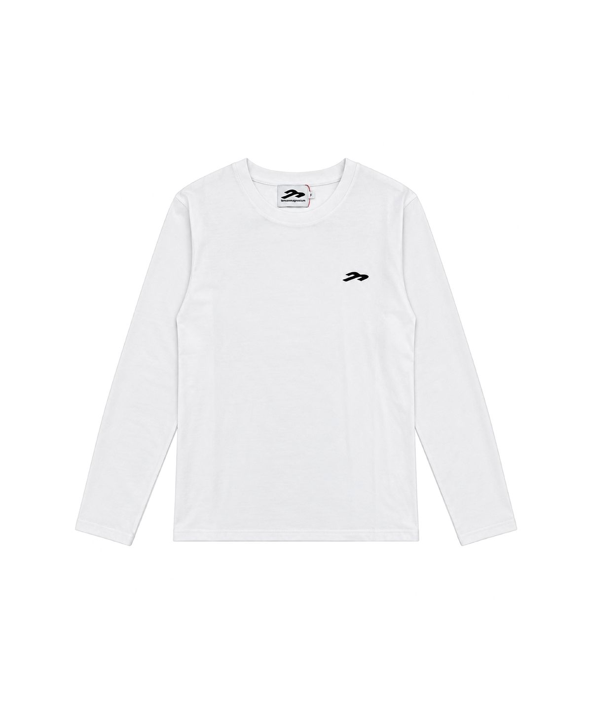 탄산마그네슘(TANSANMAGNESIUM) 안녕자두야X탄산 윙크 꼬꼬 롱슬리브 (화이트)