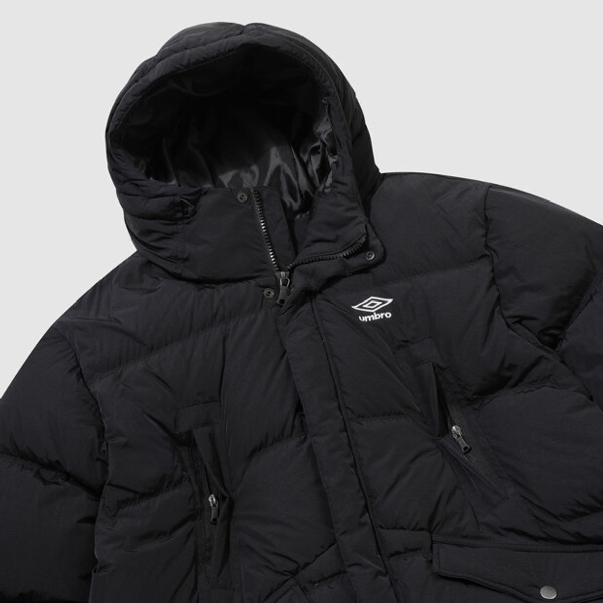 엄브로(UMBRO) 도프 다이 머스코비 덕 다운 자켓 블랙 UR421CDJN1