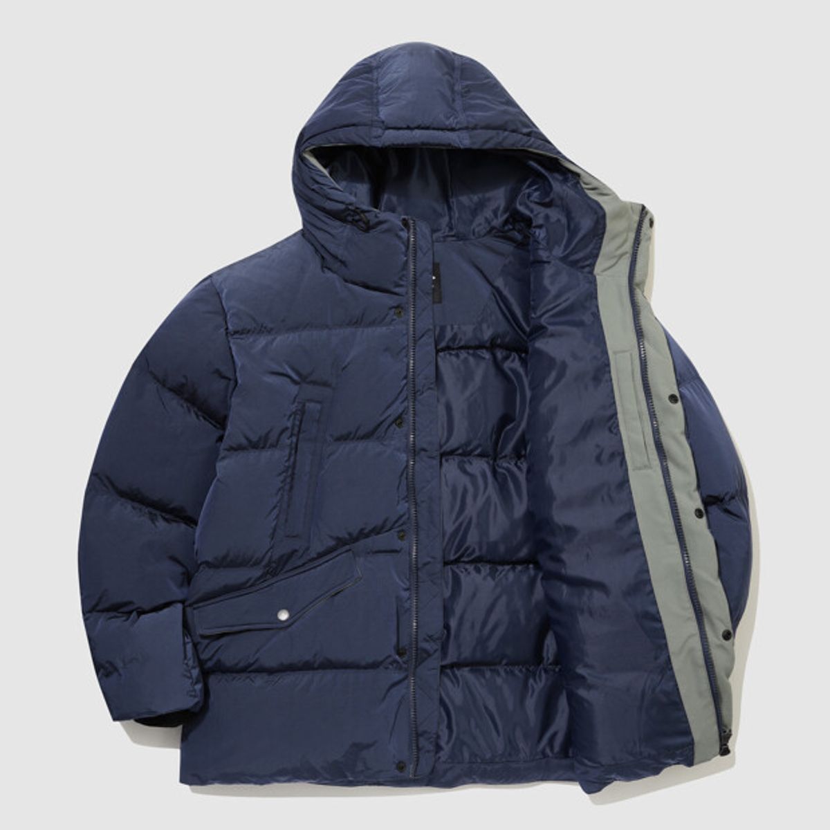 엄브로(UMBRO) 도프 다이 머스코비 덕 다운 자켓 블루 UR421CDJN1