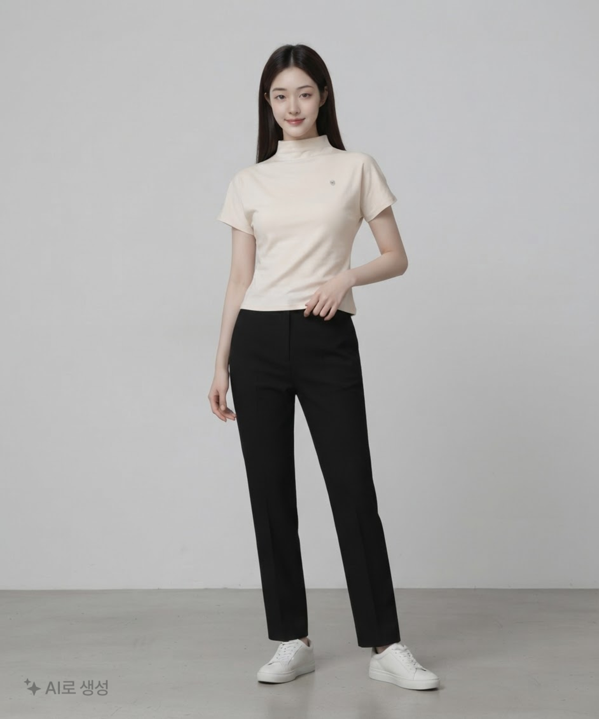 마리떼 프랑소와 저버(MARITHÉ + FRANҪOIS GIRBAUD) W HALF NECK TEE S