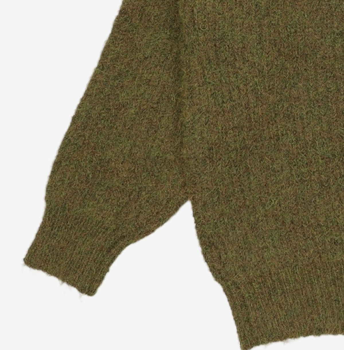 키뮤어(KIIMUIR) 부클 울(WOOL) 카라 가디건_3 COLOR M