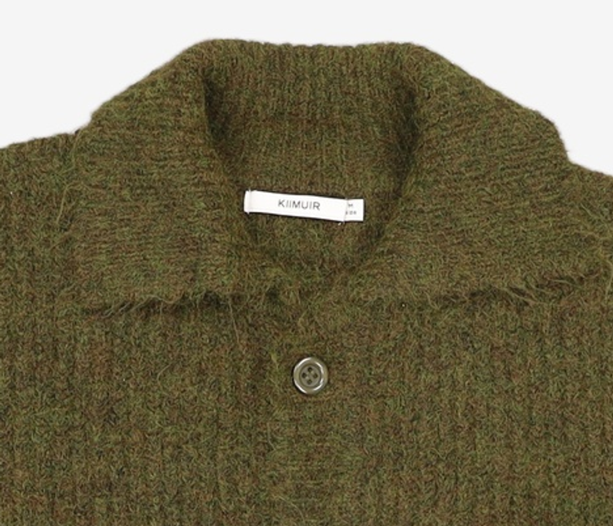 키뮤어(KIIMUIR) 부클 울(WOOL) 카라 가디건_3 COLOR M
