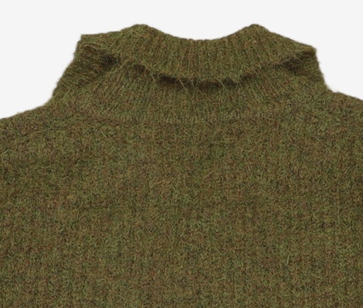 키뮤어(KIIMUIR) 부클 울(WOOL) 카라 가디건_3 COLOR M