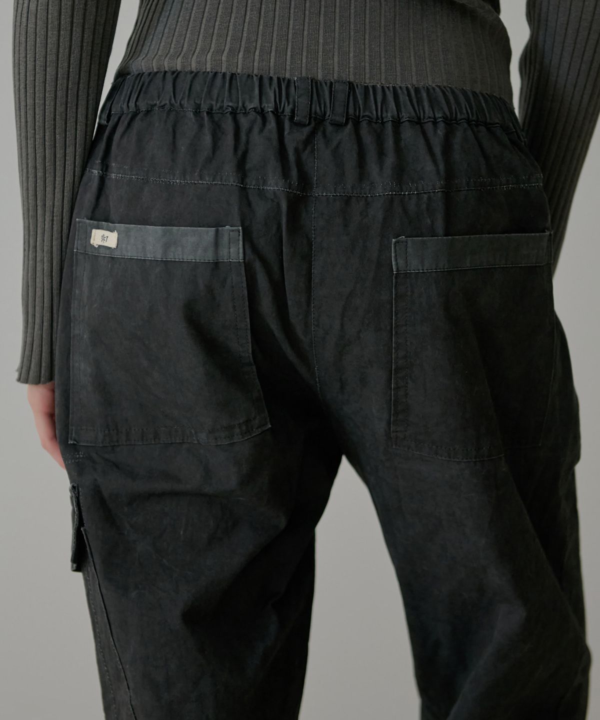 소프트서울(SOFT SEOUL) PIGMENT CARGO PANTS_BLACK
