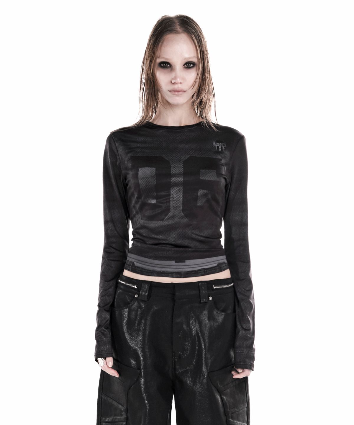 이양(EYANG) 06 RACING PRINT LONGSLEEVE TOP