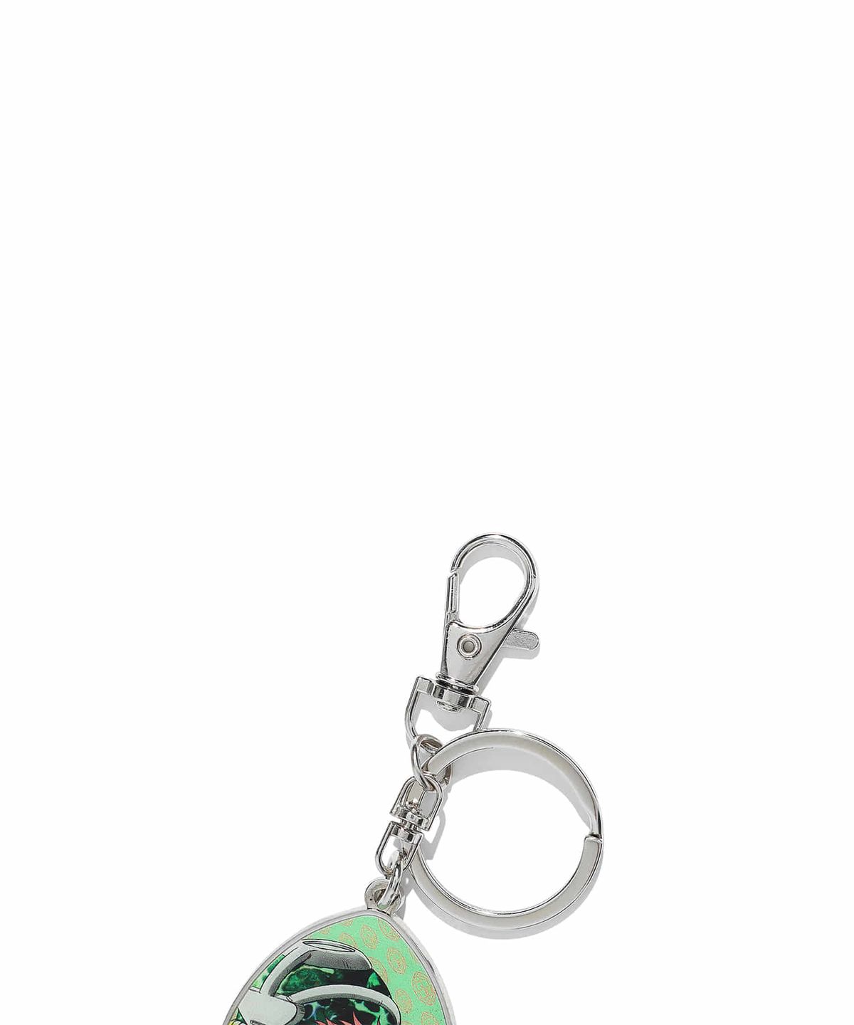 나이스고스트클럽(NICEGHOSTCLUB) JOJOs STARDUST CRUSADERS KAKYOIN&HIEROPHANT GREEN KEYCHAIN_SILVER(NG2GFUAB71B)