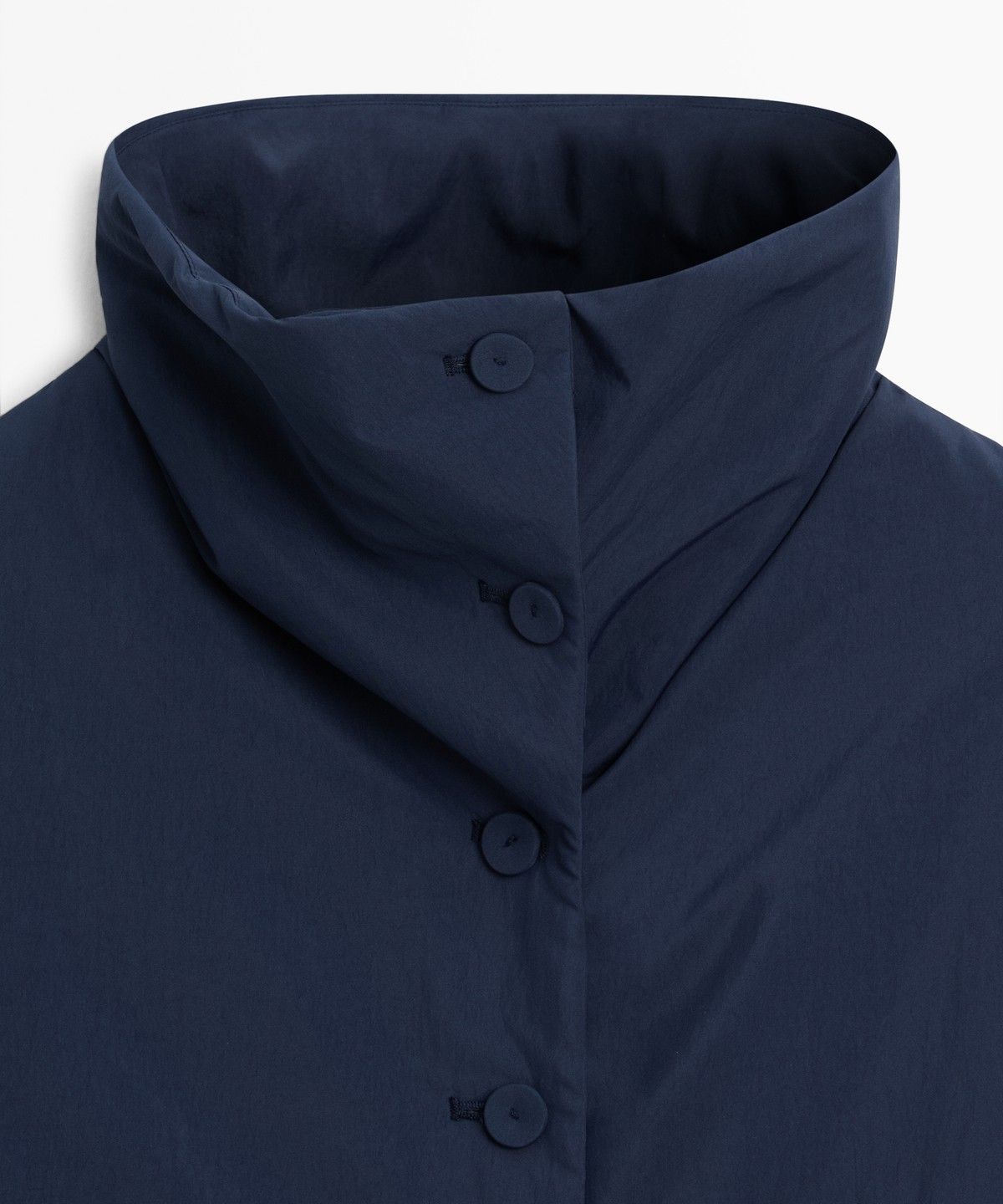 마시모두띠(MASSIMO DUTTI) 스웨이드 라이트 패딩 쇼트 코트