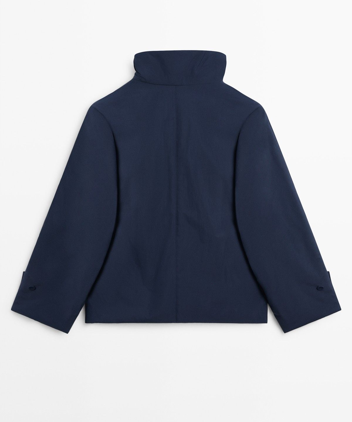 마시모두띠(MASSIMO DUTTI) 스웨이드 라이트 패딩 쇼트 코트