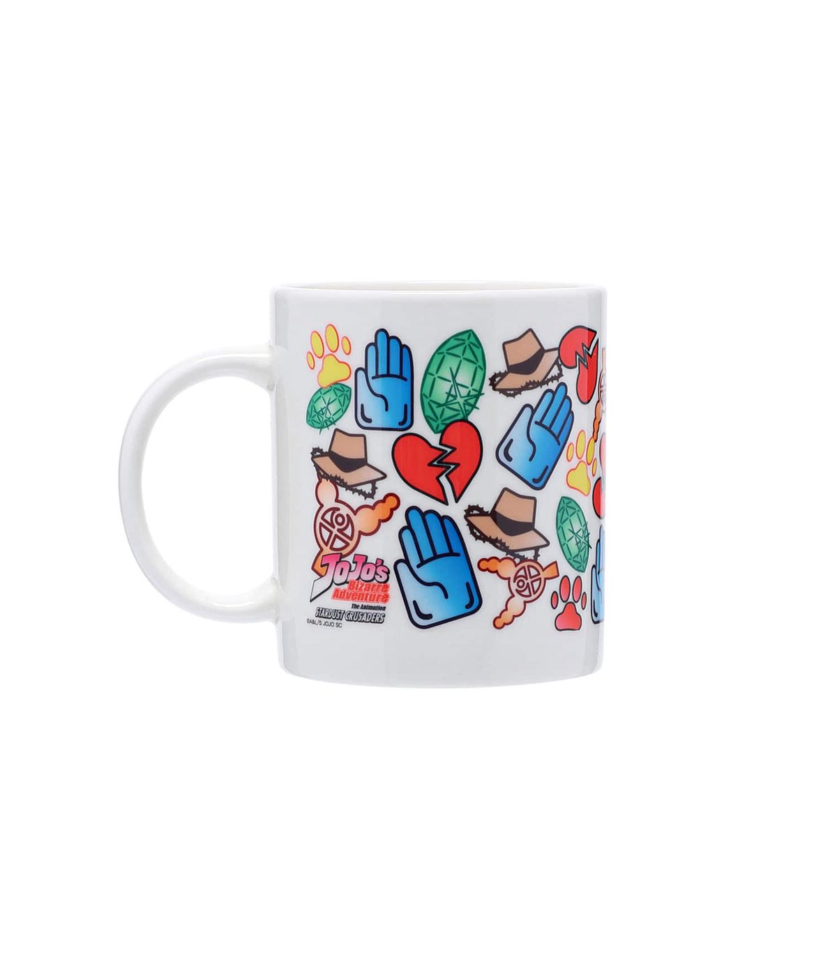 나이스고스트클럽(NICEGHOSTCLUB) JOJOs STARDUST CRUSADERS MUG CUP_WHITE(NG2GFUAB77B)