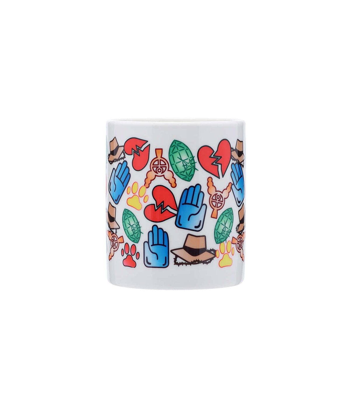 나이스고스트클럽(NICEGHOSTCLUB) JOJOs STARDUST CRUSADERS MUG CUP_WHITE(NG2GFUAB77B)