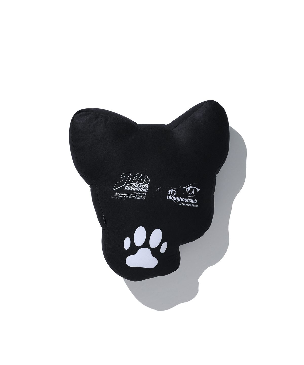 나이스고스트클럽(NICEGHOSTCLUB) JOJOs STARDUST CRUSADERS IGGY CUSHION_BLACK(NG2GFUAB75B)