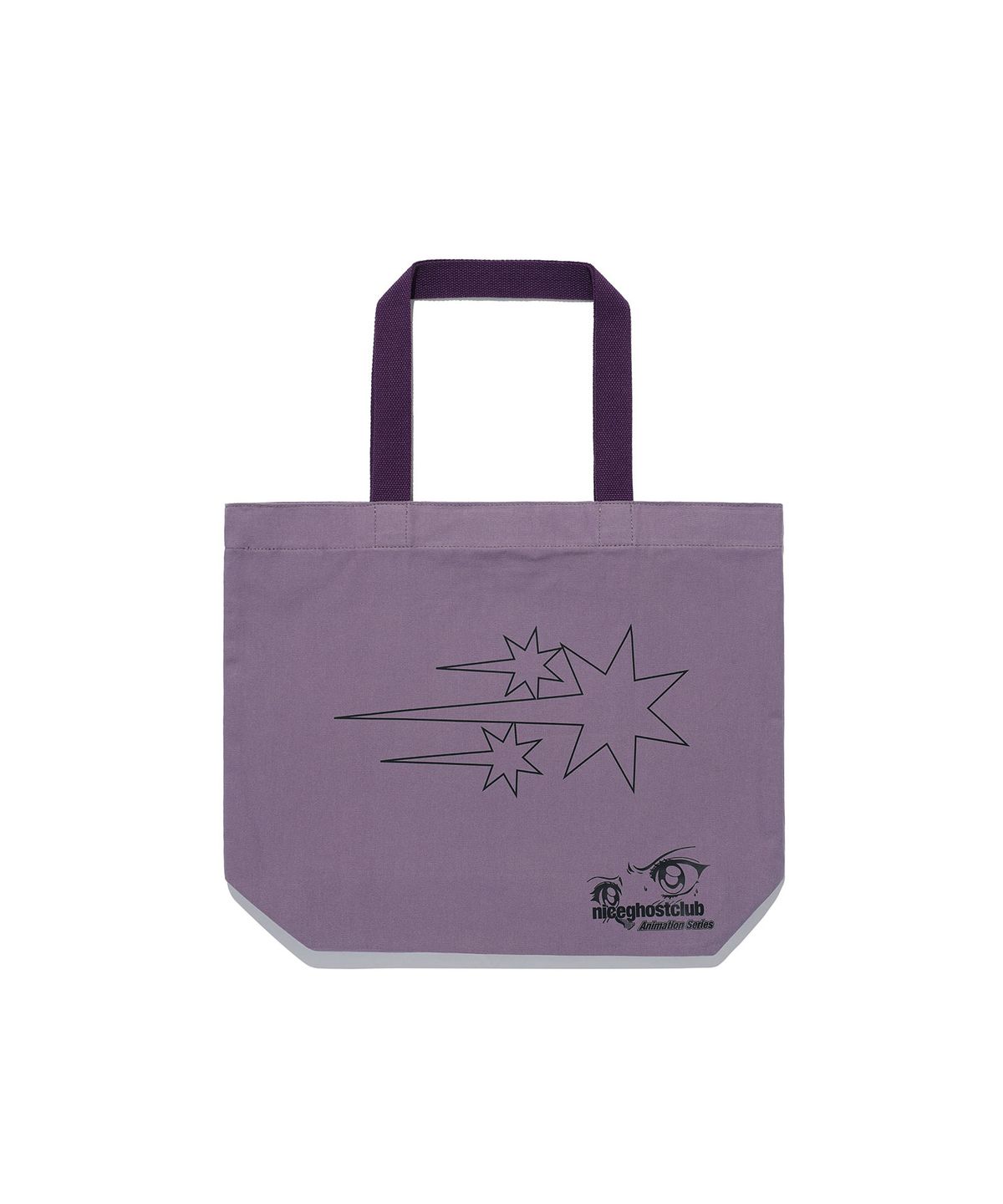 나이스고스트클럽(NICEGHOSTCLUB) JOJOs STARDUST CRUSADERS TOTE BAG_PURPLE(NG2GFUAB51B)