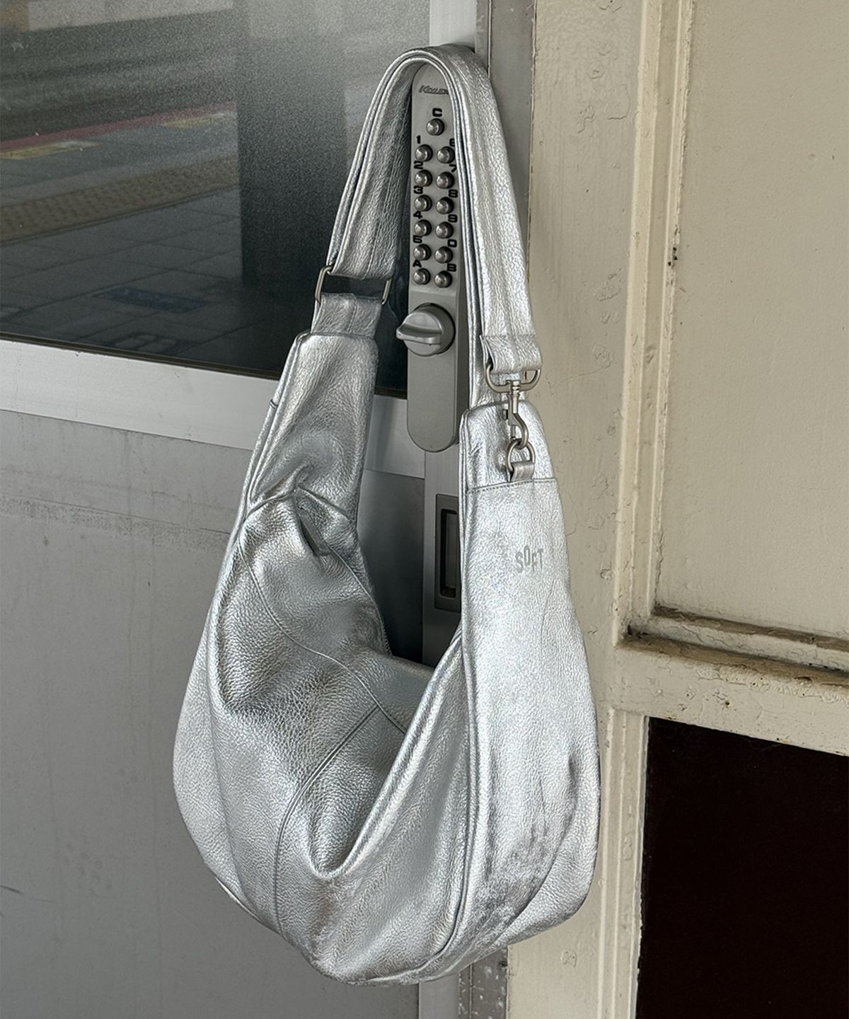 소프트서울(SOFT SEOUL) MELLOW TWO-WAY BAG_SILVER