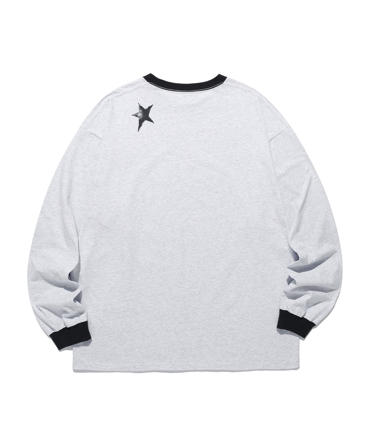 나이스고스트클럽(NICEGHOSTCLUB) JOJOs STARDUST CRUSADERS BIG BIG LS TEE_LIGHT GRAY(NG2GFUT572B)