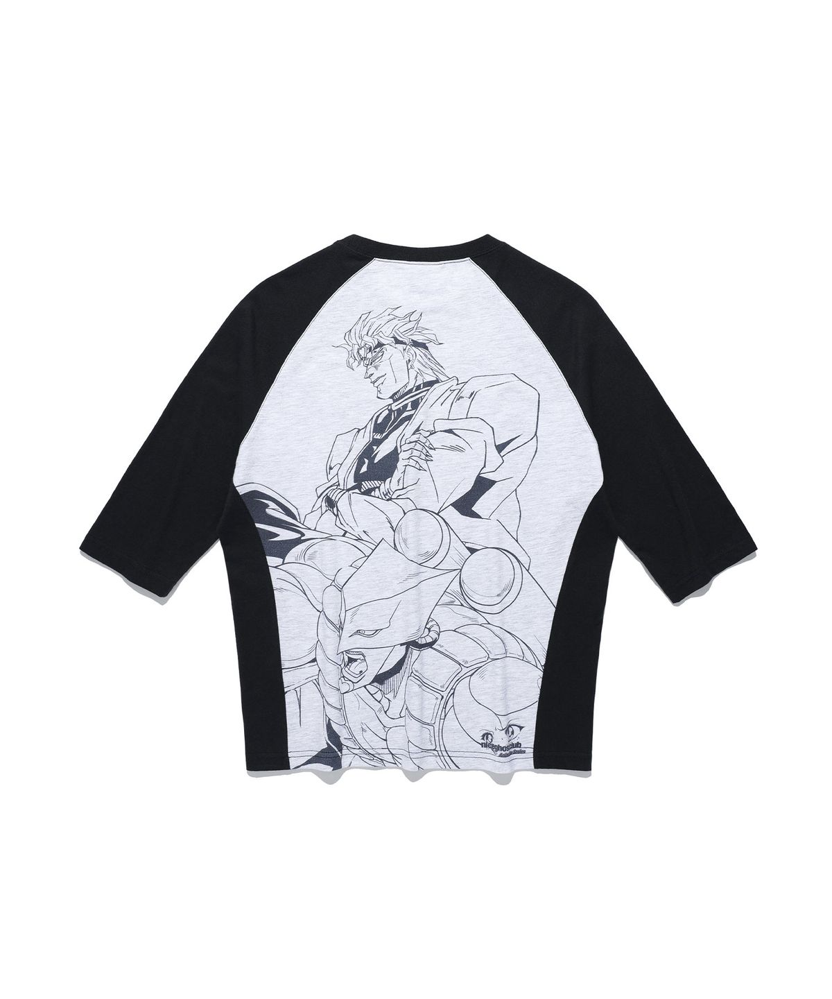 나이스고스트클럽(NICEGHOSTCLUB) JOJOs STARDUST CRUSADERS 3/4 SLEEVE TEE_BLACK(NG2GFUT570B)