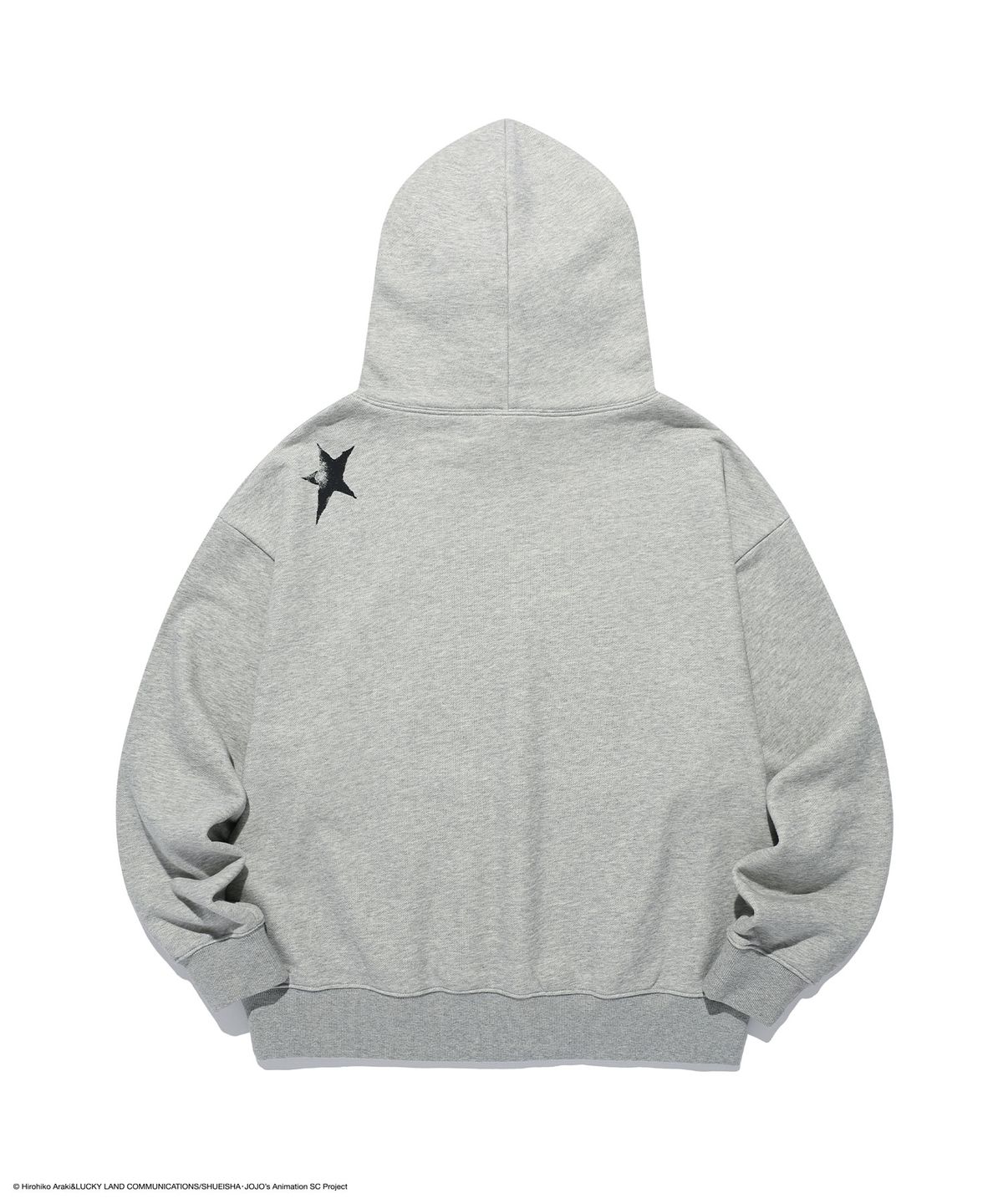 나이스고스트클럽(NICEGHOSTCLUB) JOJOs STARDUST CRUSADERS HOODIE_GRAY(NG2GFUM410B)
