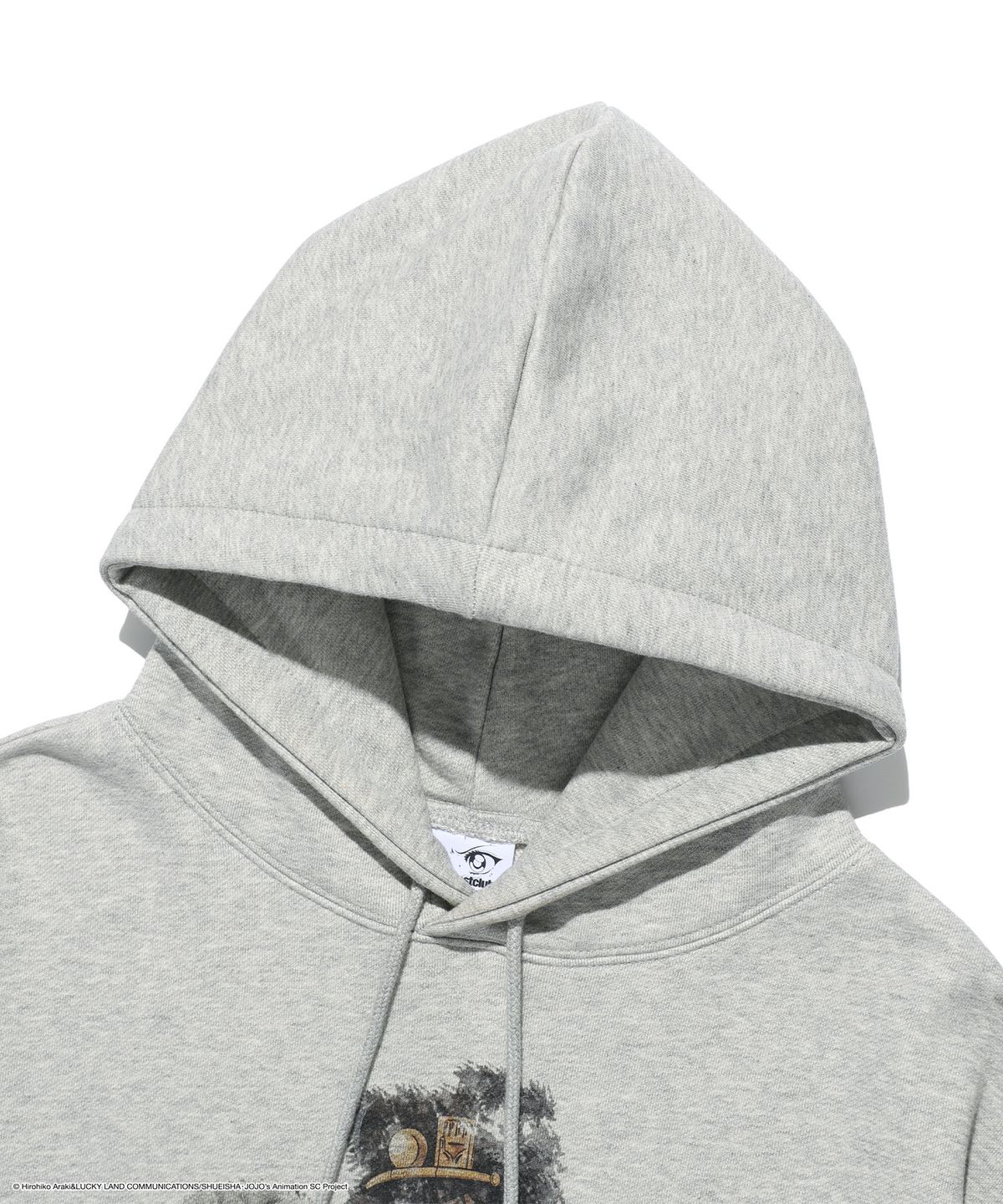 나이스고스트클럽(NICEGHOSTCLUB) JOJOs STARDUST CRUSADERS HOODIE_GRAY(NG2GFUM410B)