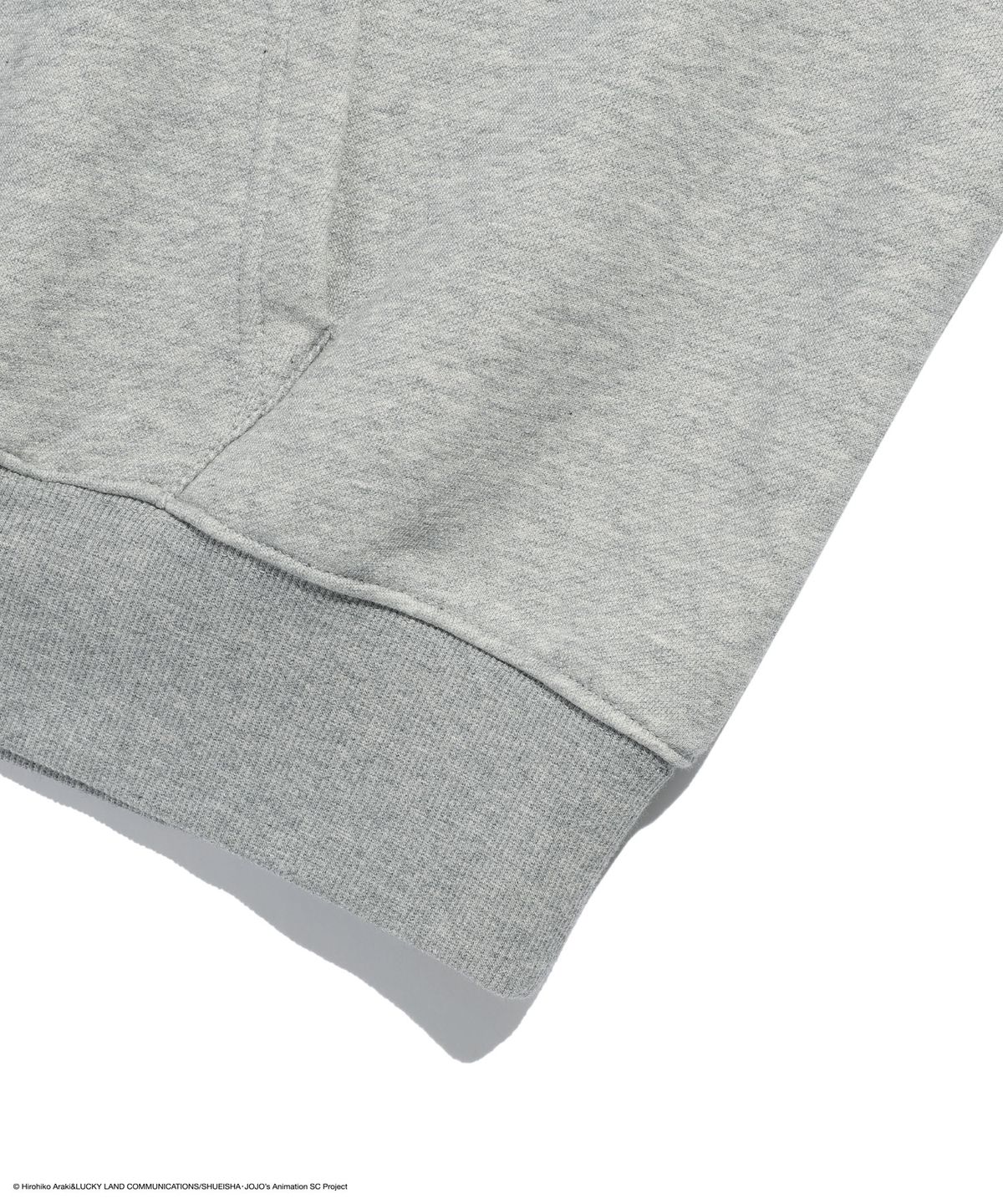 나이스고스트클럽(NICEGHOSTCLUB) JOJOs STARDUST CRUSADERS HOODIE_GRAY(NG2GFUM410B)