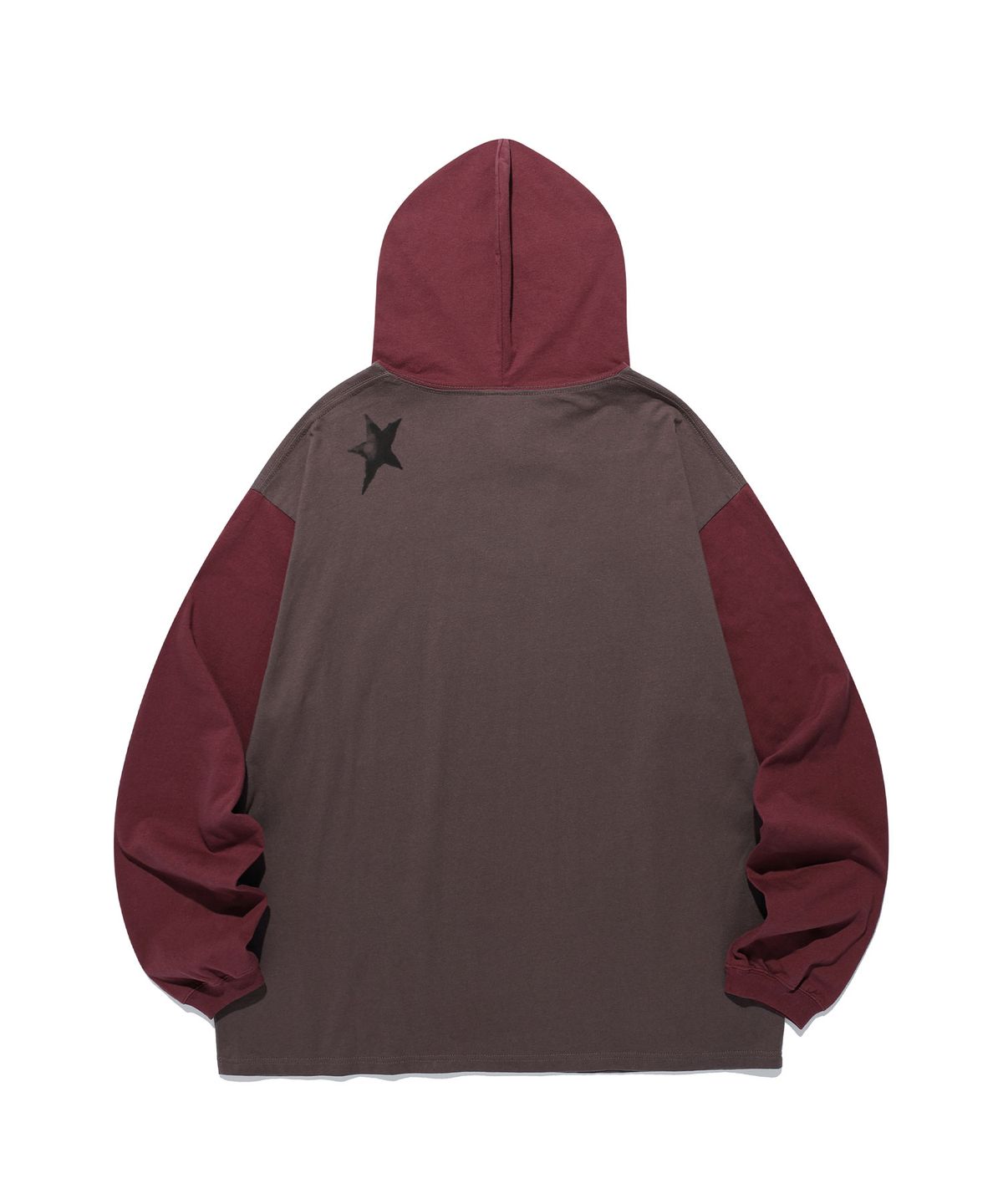 나이스고스트클럽(NICEGHOSTCLUB) JOJOs STARDUST CRUSADERS BIG BIG LS HOODIE_BROWN(NG2GFUT573B)