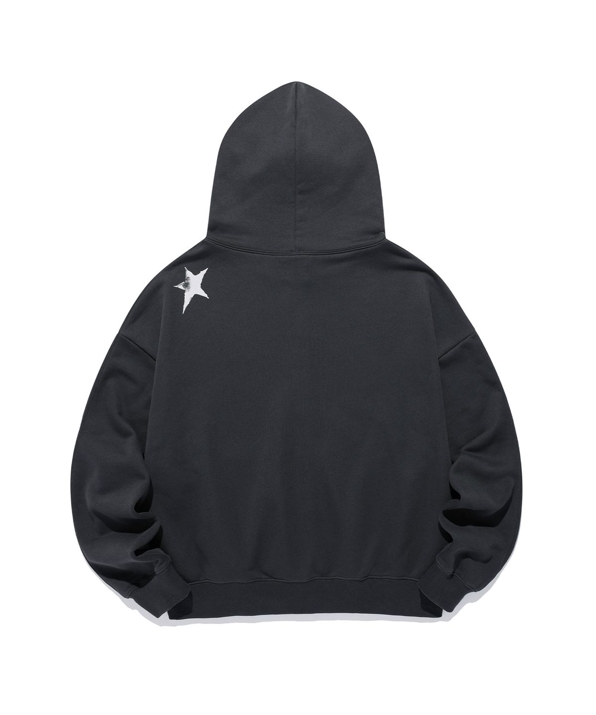 나이스고스트클럽(NICEGHOSTCLUB) JOJOS STARDUST CRUSADERS HOODIE ZIP UP_CHARCOAL(NG2GFUM490B)