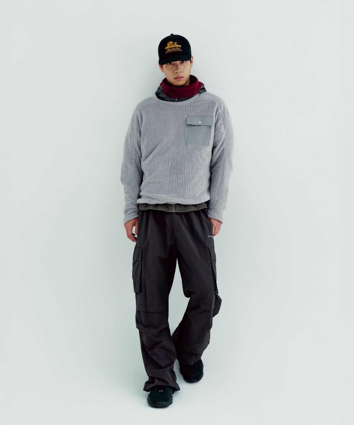 얼스캄에라(EARTH CALM ERA) 포켓 플리스 크루넥(UNISEX)_4컬러