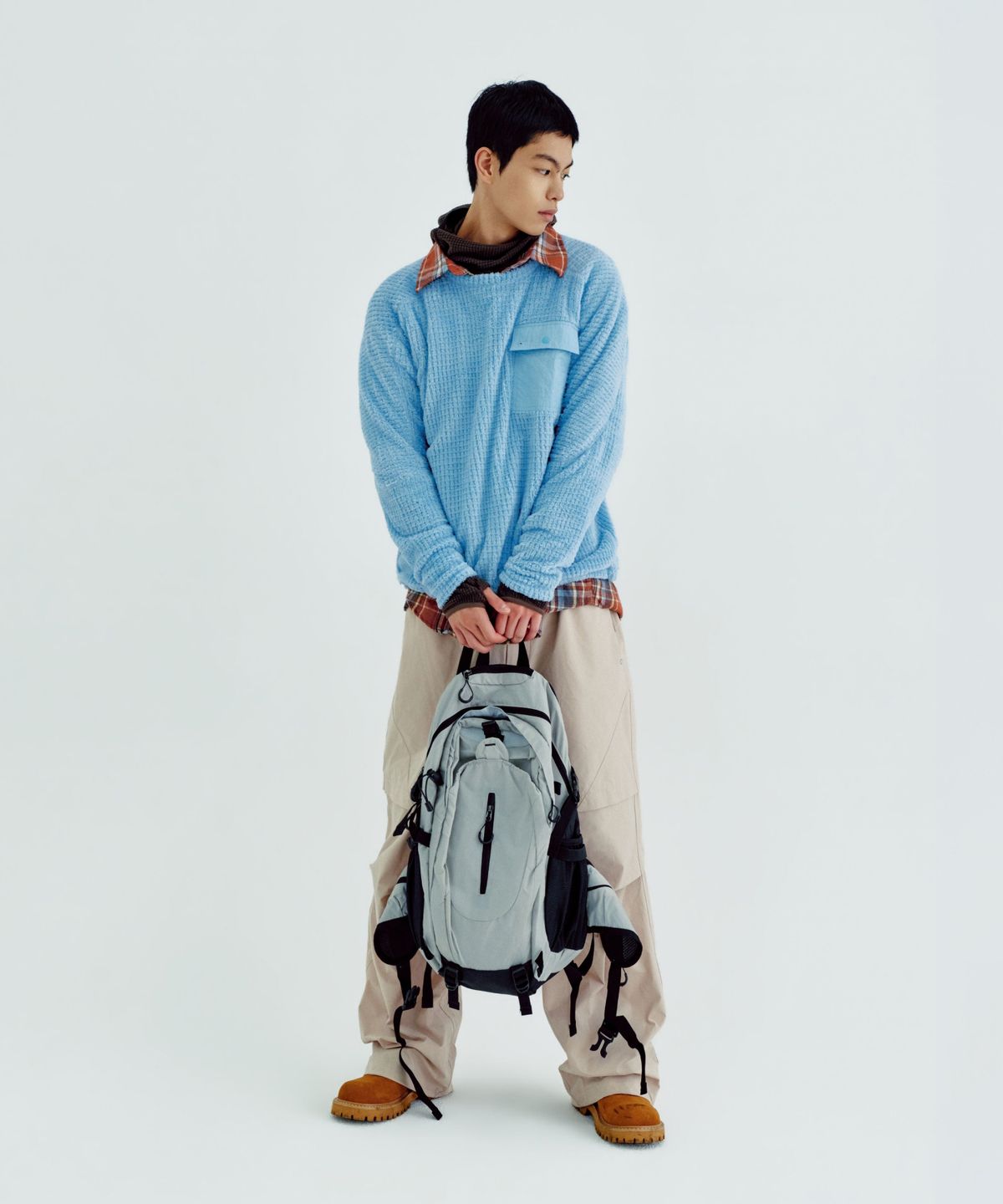 얼스캄에라(EARTH CALM ERA) 포켓 플리스 크루넥(UNISEX)_4컬러