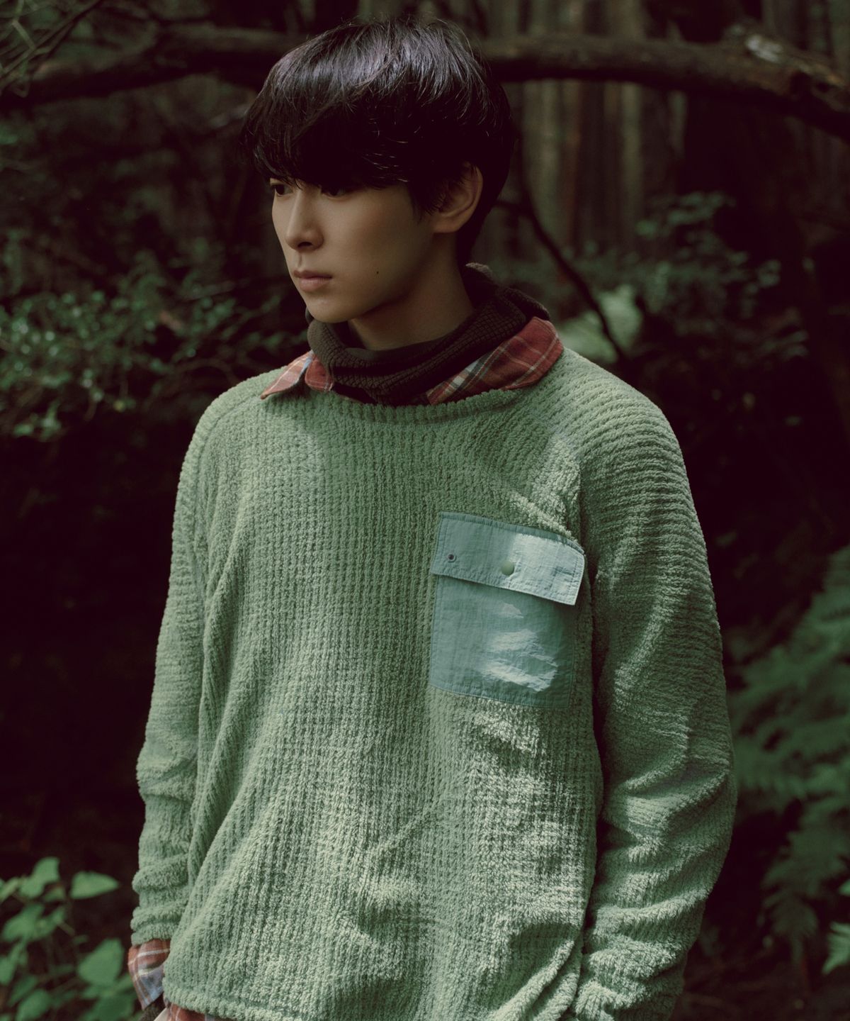 얼스캄에라(EARTH CALM ERA) 포켓 플리스 크루넥(UNISEX)_4컬러