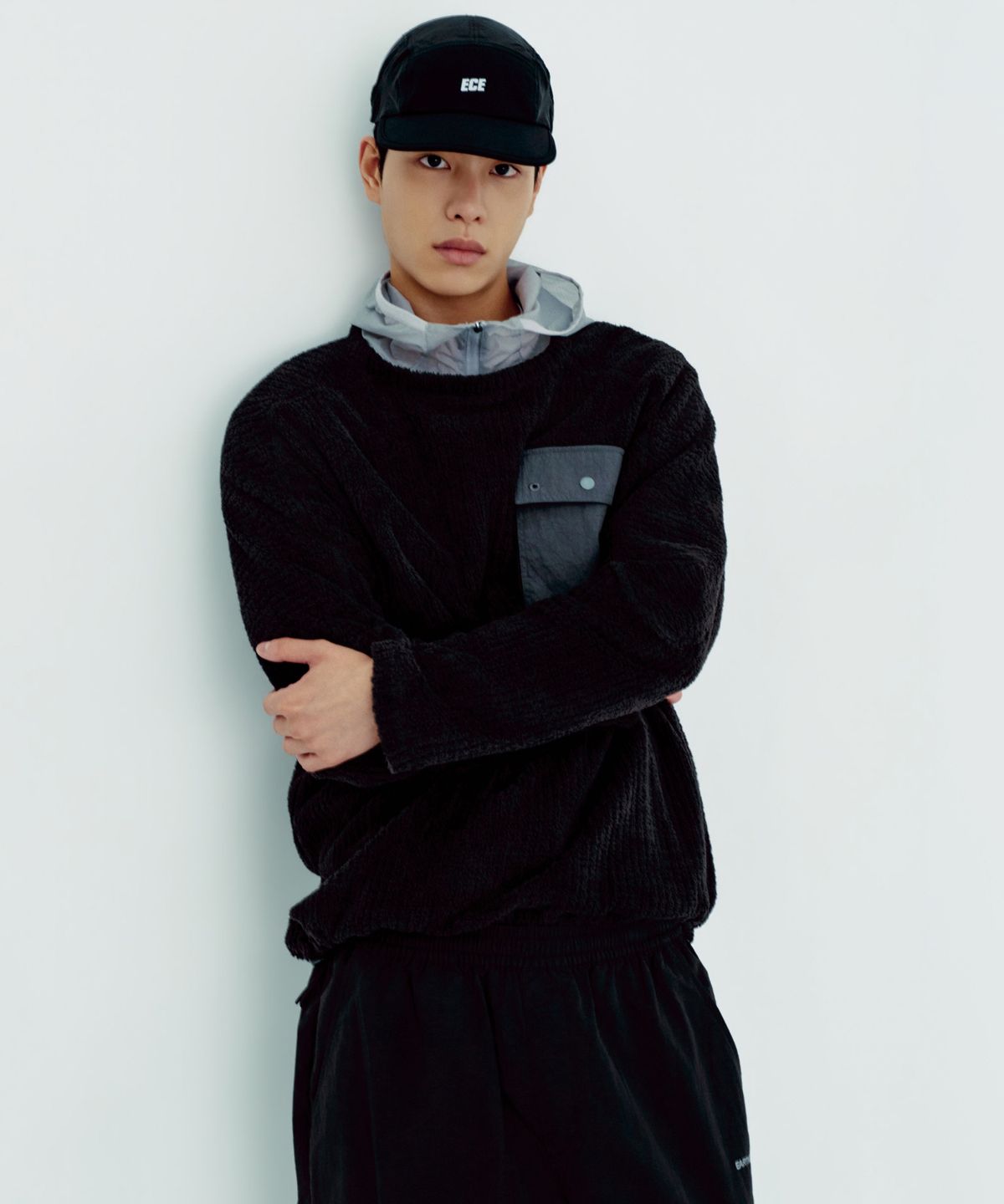 얼스캄에라(EARTH CALM ERA) 포켓 플리스 크루넥(UNISEX)_4컬러