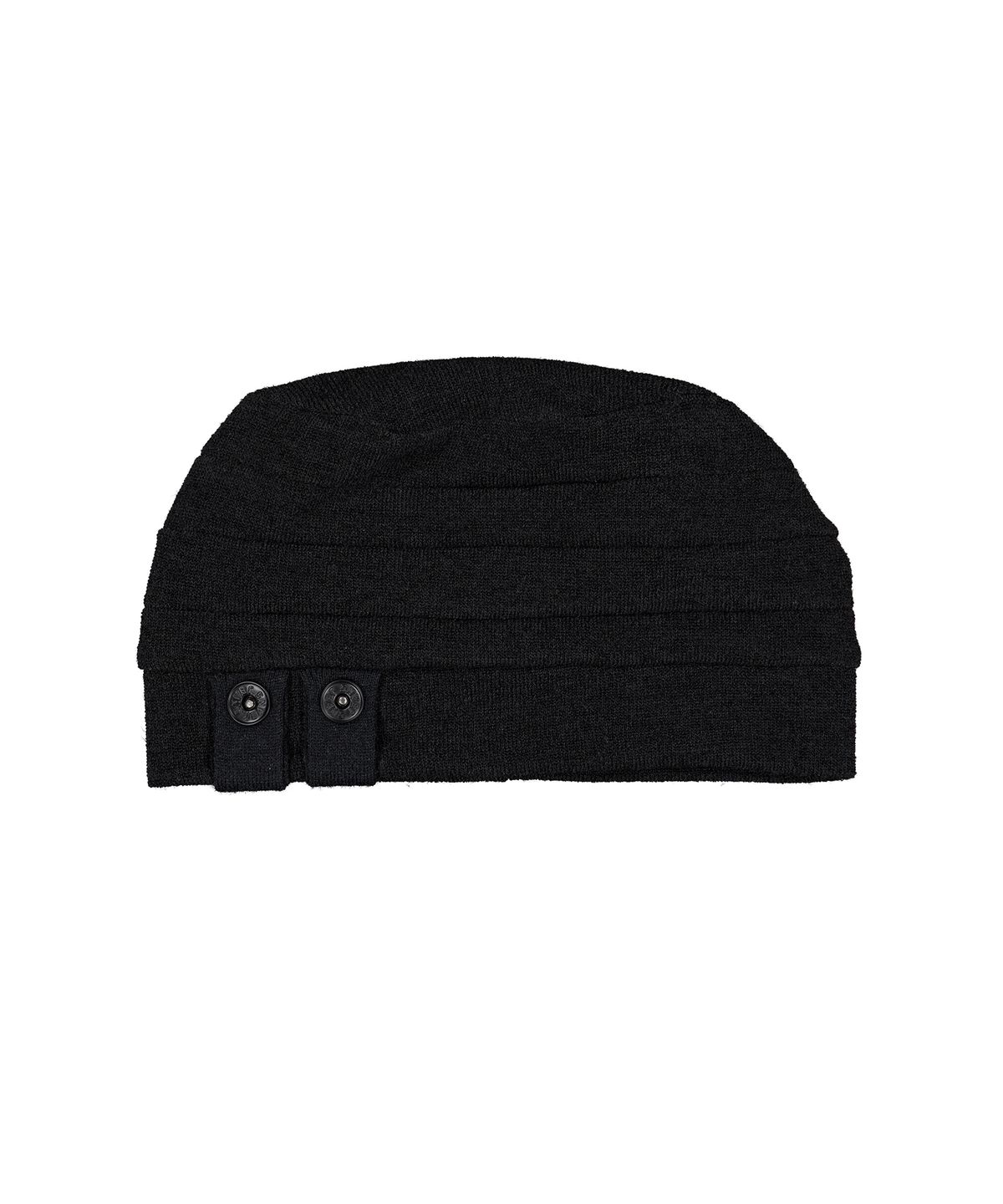 이양(EYANG) DOUBLE TAB BUTTON BEANIE