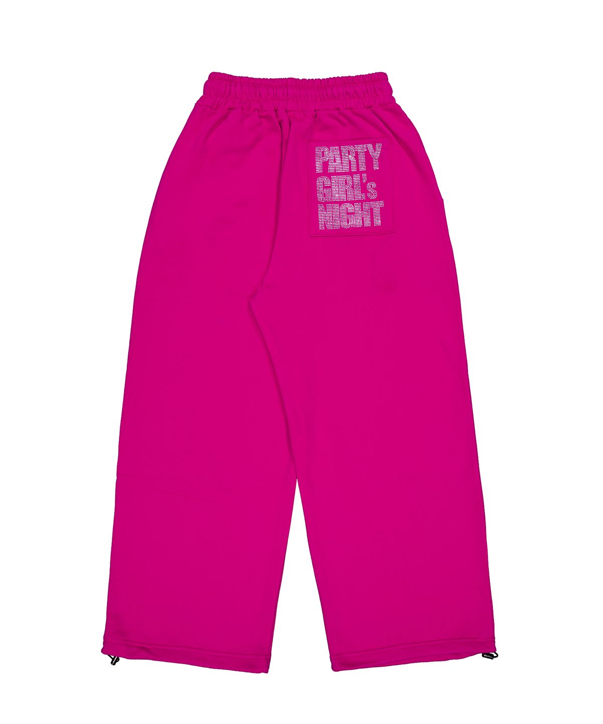 이양(EYANG) PARTY GIRL HOTFIX SET SWEATPANTS HOT PINK