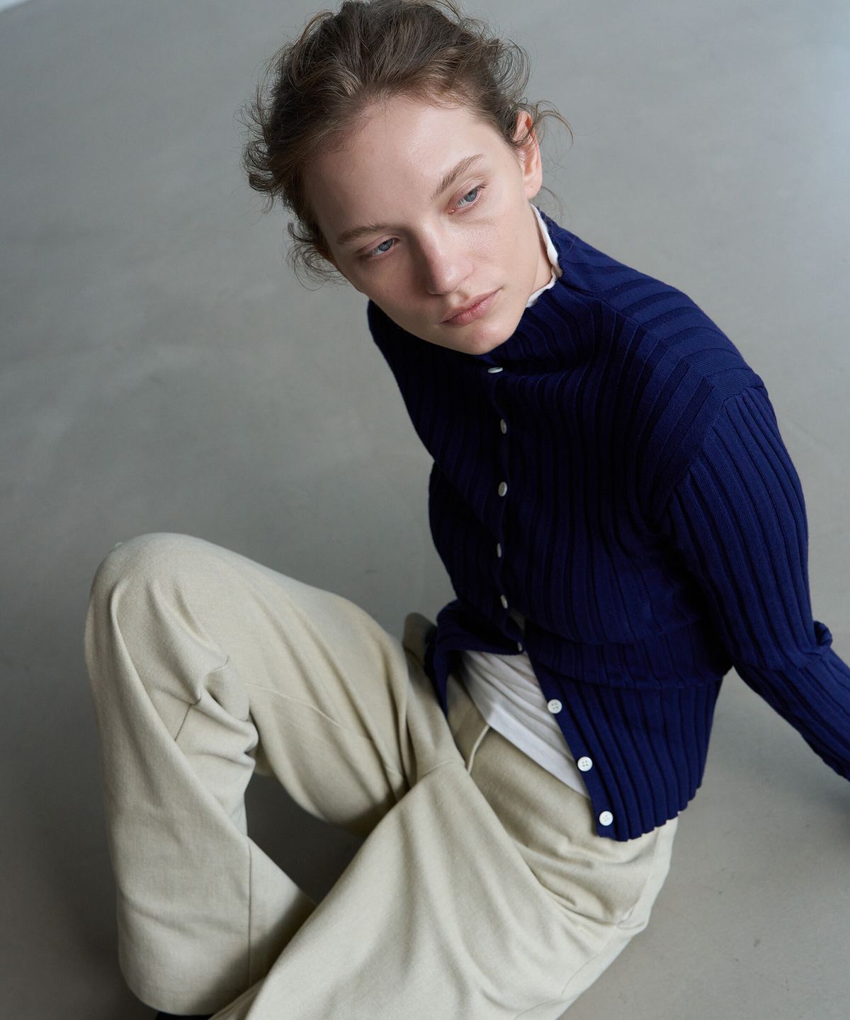 린테(LYNTE) Cottonless Pants (Soft Beige)