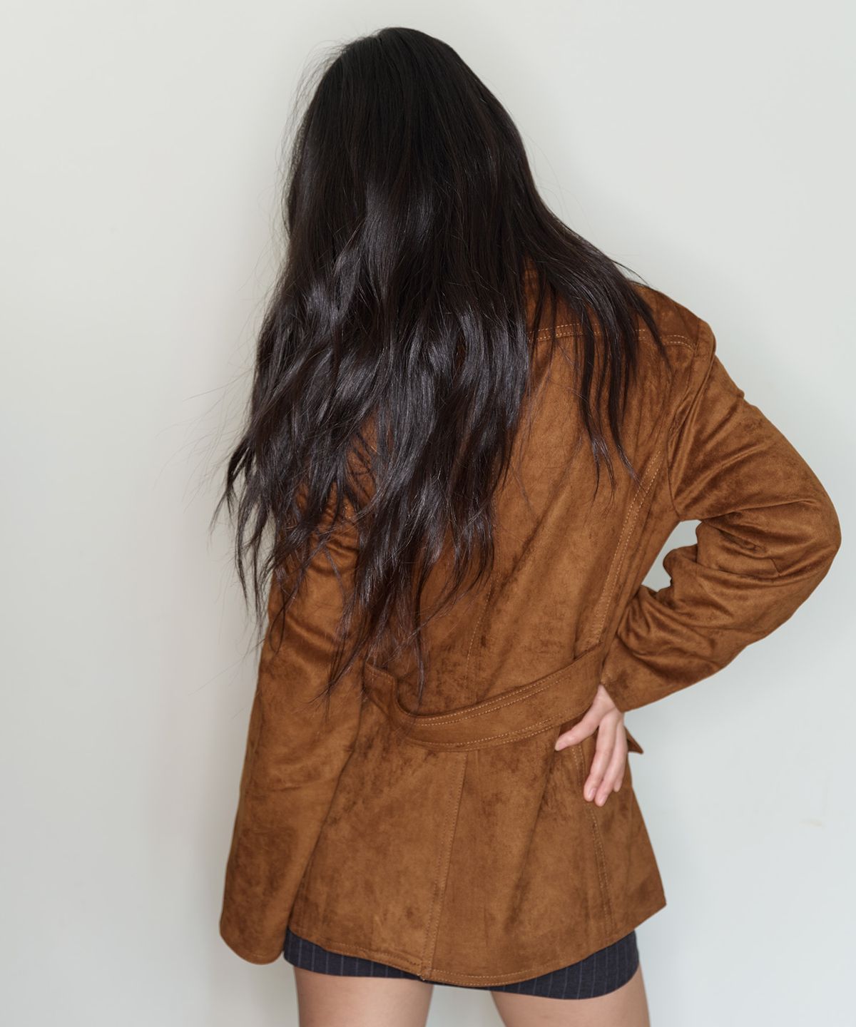 홈바디띵즈(HOMEBODY THINGS) Classic Suede Jacket