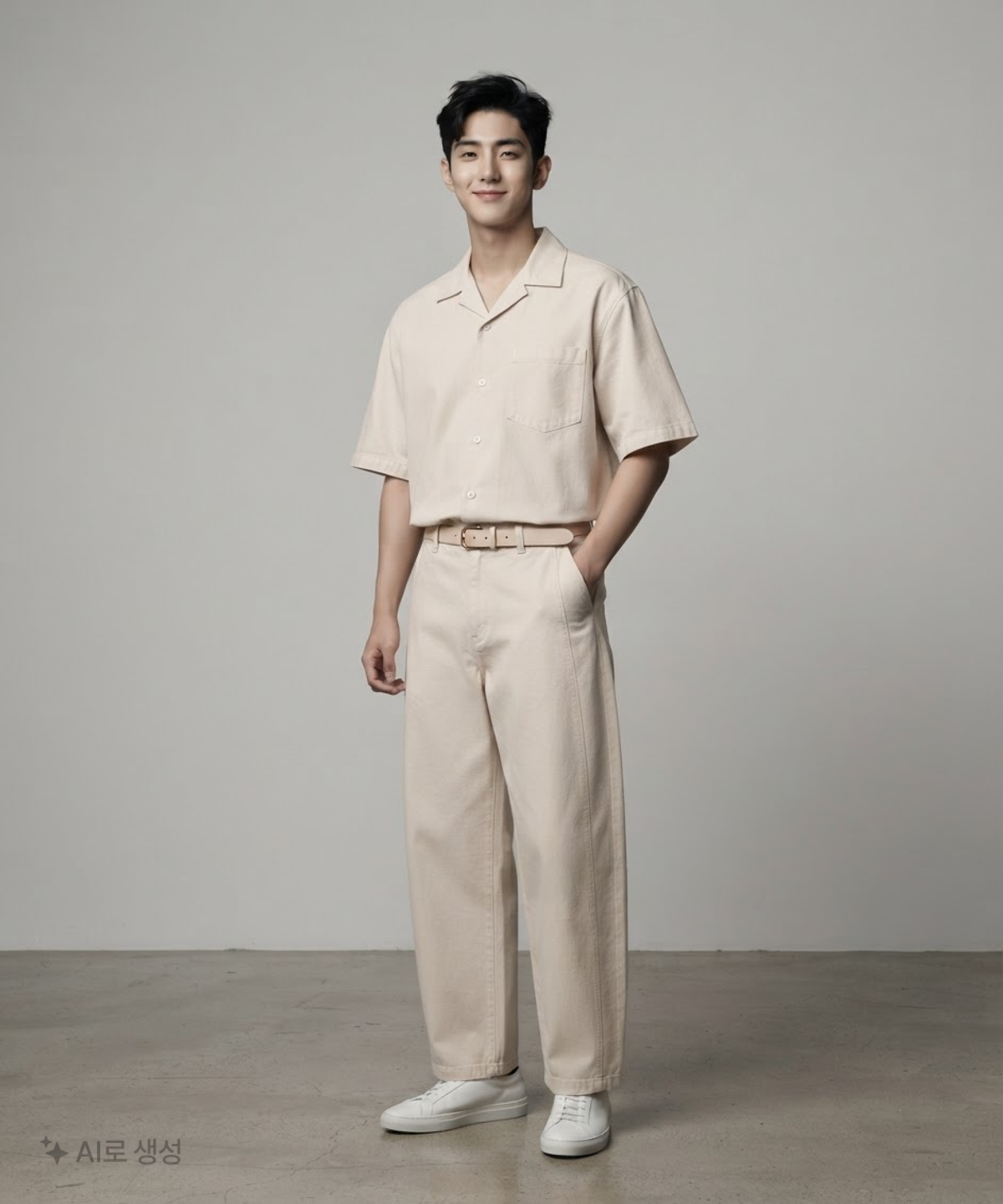 유니클로(UNIQLO) 코튼 팬츠 L