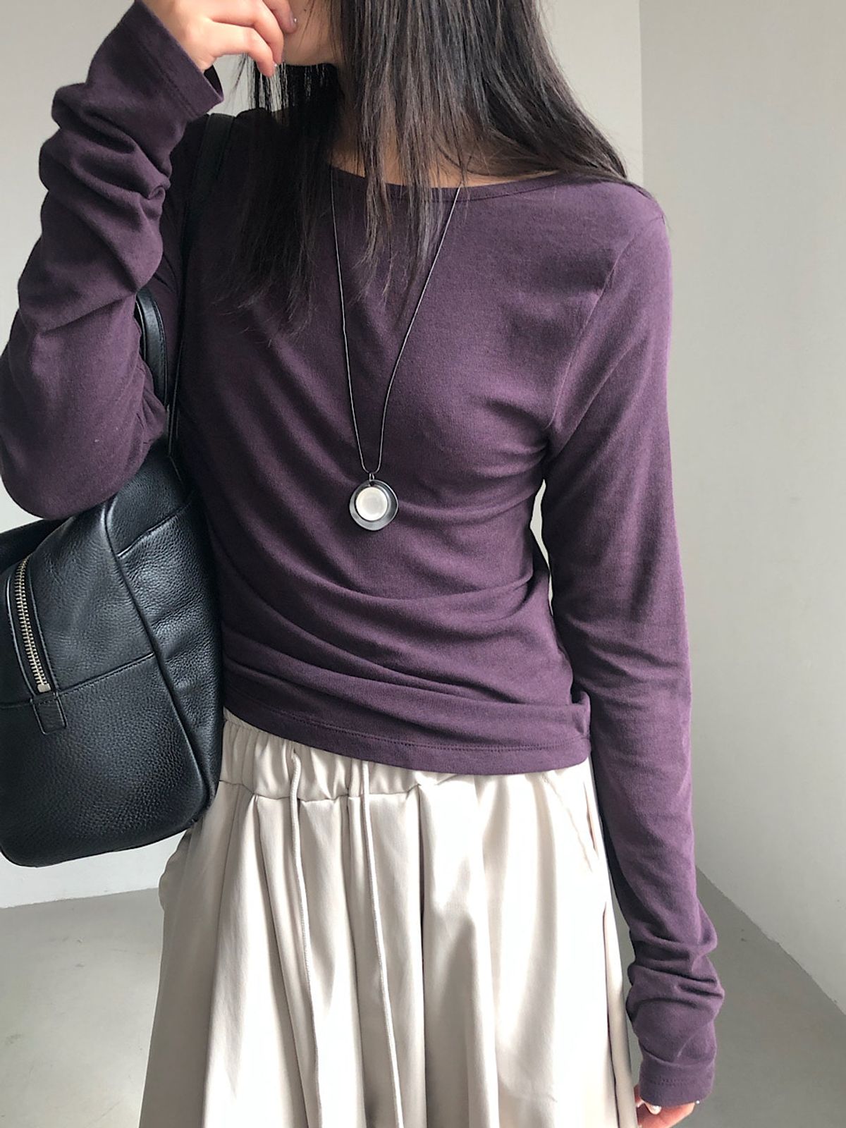아포엠(APOEM) Two Way Soft Long Sleeve (4C)