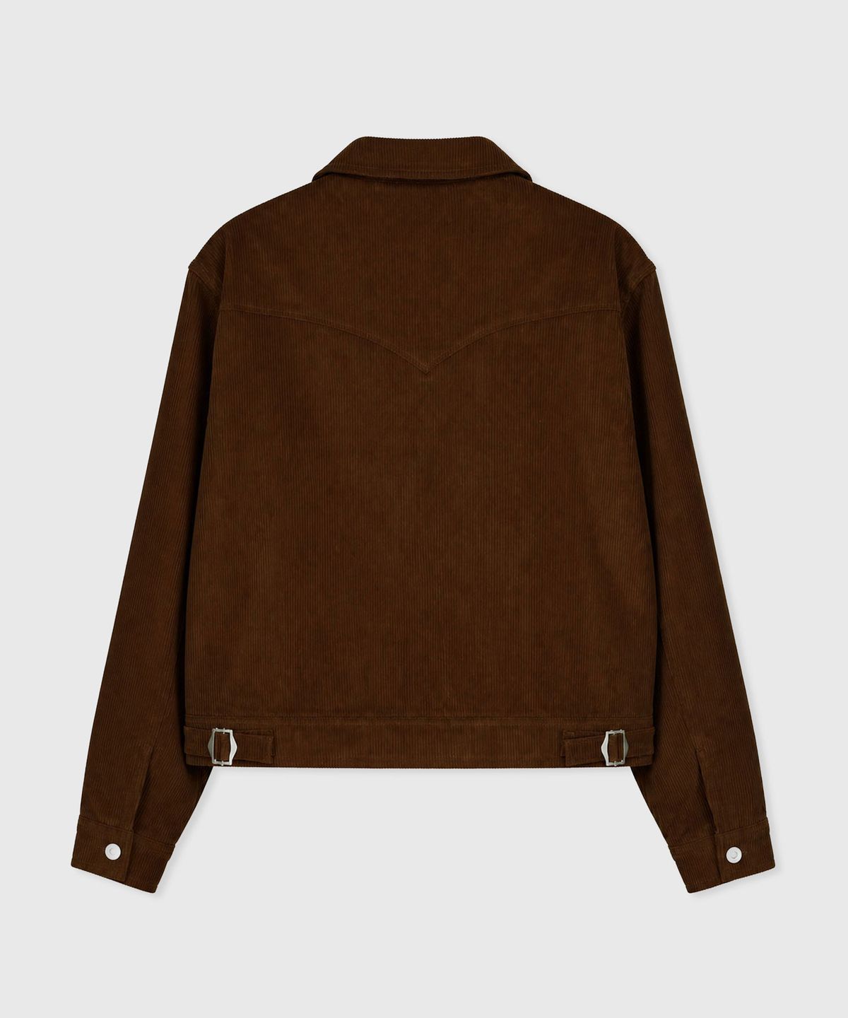 머레스(MURLESS) CORDUROY WESTERN CROP JACKET_BROWN