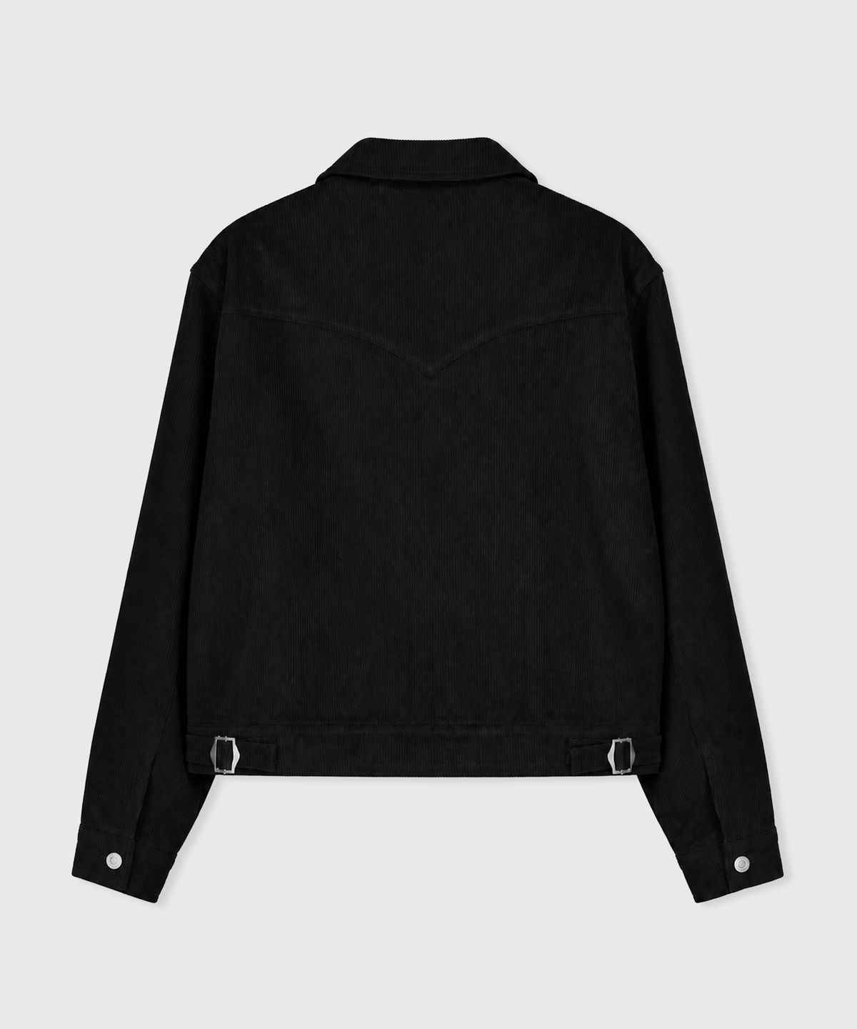 머레스(MURLESS) CORDUROY WESTERN CROP JACKET_BLACK