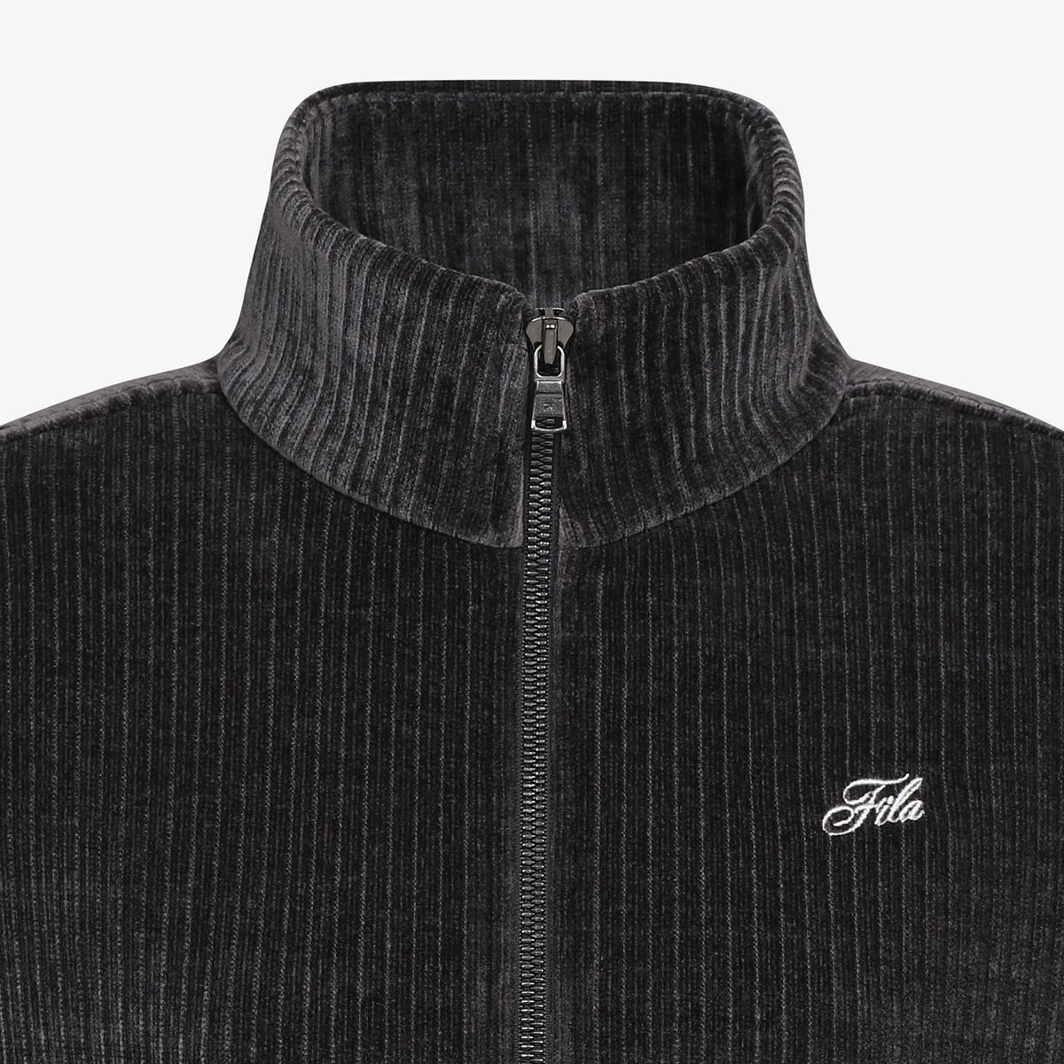 휠라(FILA) 벨로아 코듀로이 스탠넥 집업(FS264FT02F005006)