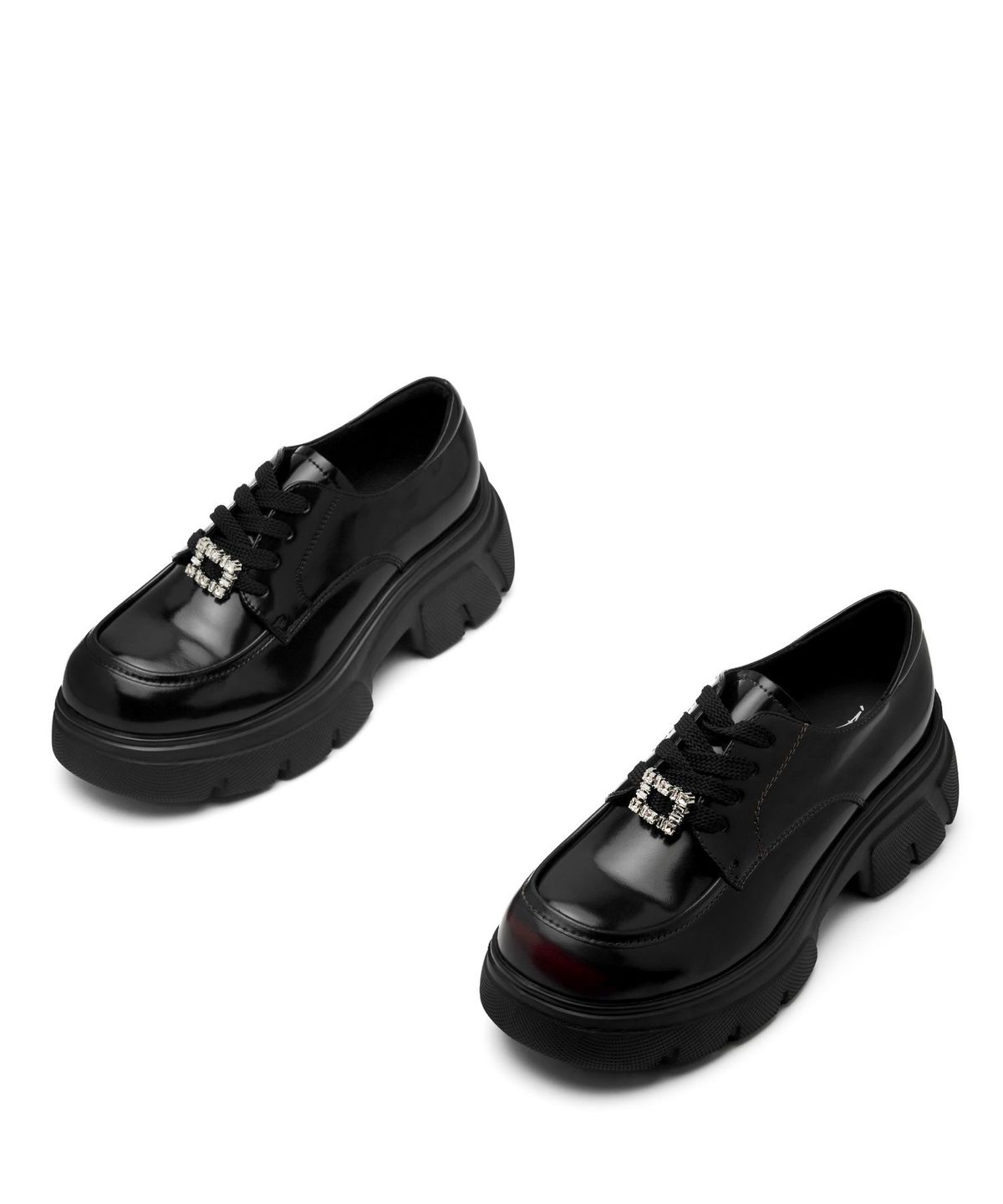 아삐에 마르슈(APIED MARCHE) Le mont 레이스업 소가죽 로퍼 7cm -PM3056 (2color)