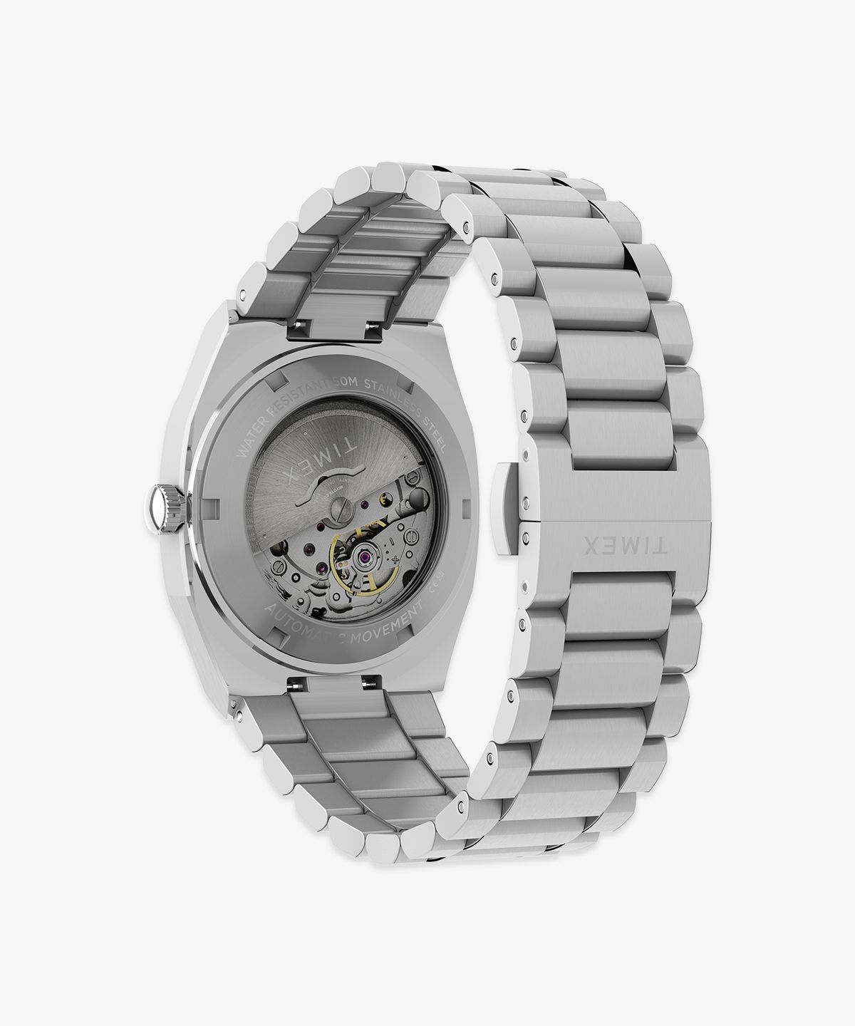 타이맥스(TIMEX) E라인 오토매틱 메탈 남자시계 38mm