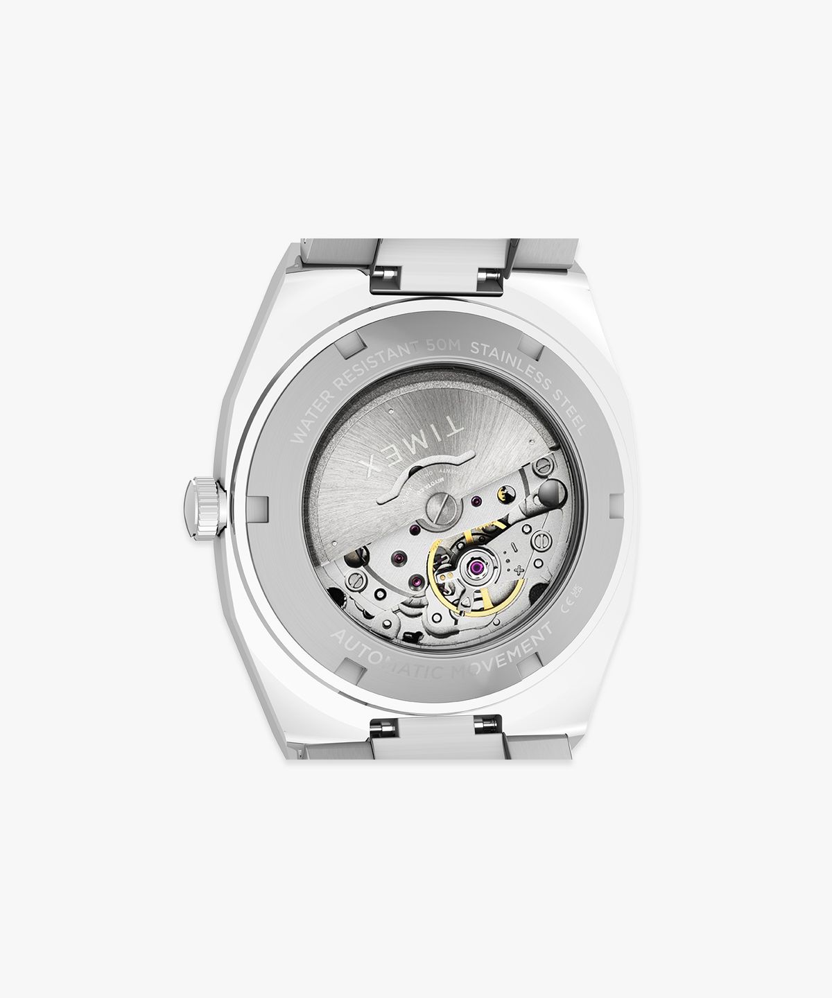 타이맥스(TIMEX) E라인 오토매틱 메탈 남자시계 38mm