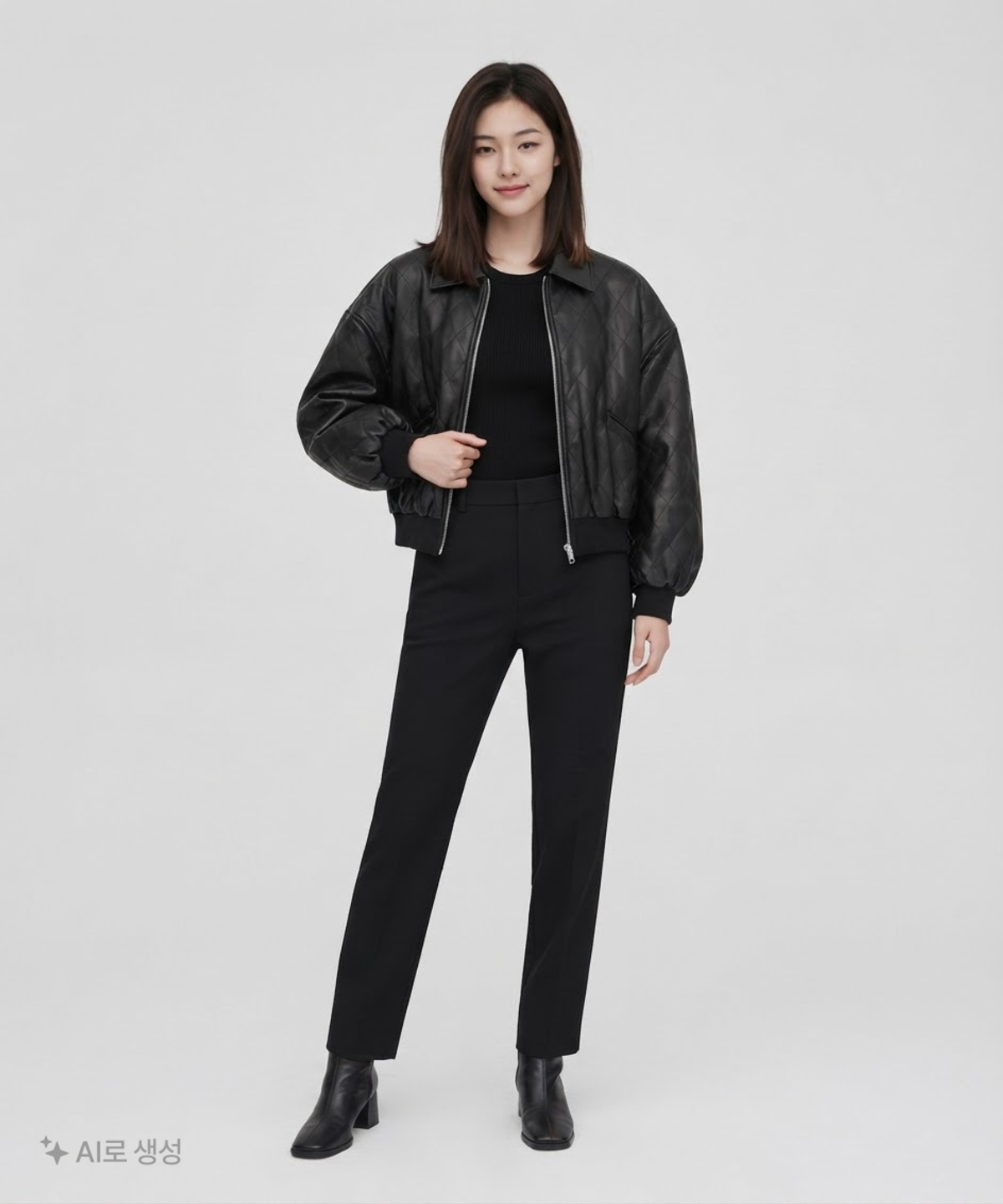 자라(ZARA) 레더/라이더스 재킷 S