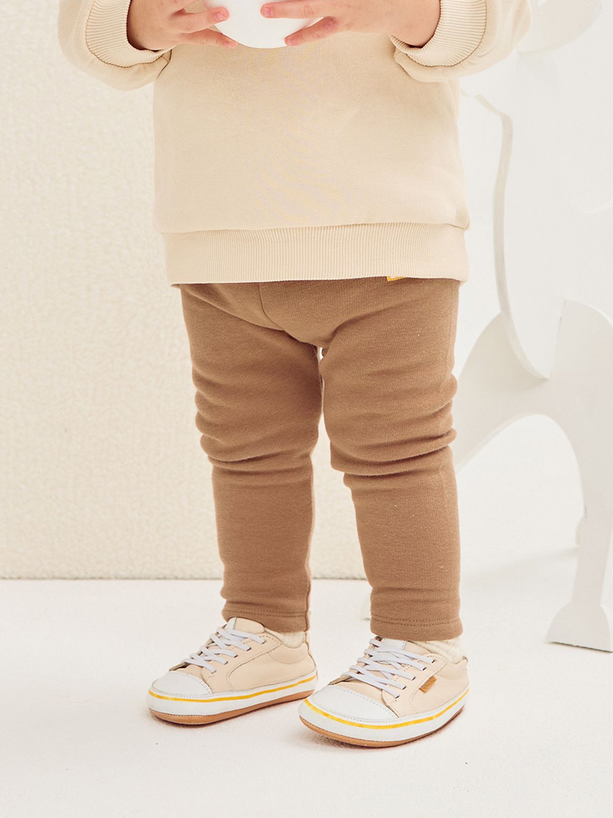 밀크베이비(MILKBABY) 따뜻한 밍크기모 아기레깅스