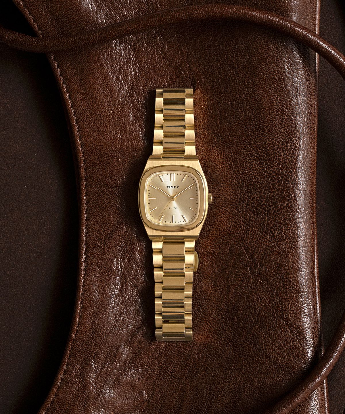 타이맥스(TIMEX) E라인 브레이슬릿 여자시계 30mm