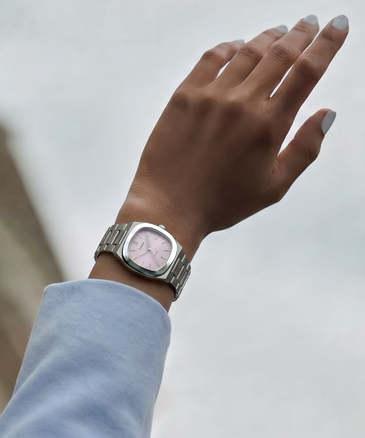 타이맥스(TIMEX) E라인 브레이슬릿 여자시계 30mm
