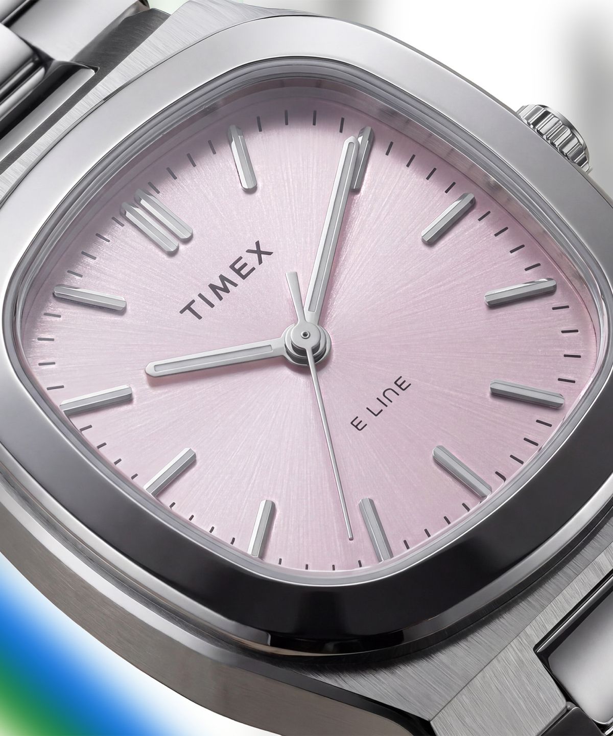 타이맥스(TIMEX) E라인 브레이슬릿 여자시계 30mm