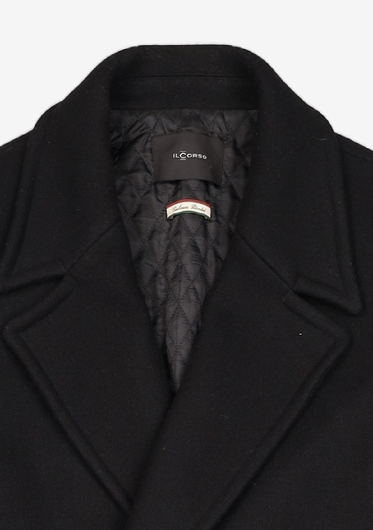 일꼬르소(IL CORSO) IL CORSO Sinclair Cashmere Melton Super Over Long Ripper Collar Double Coat 95