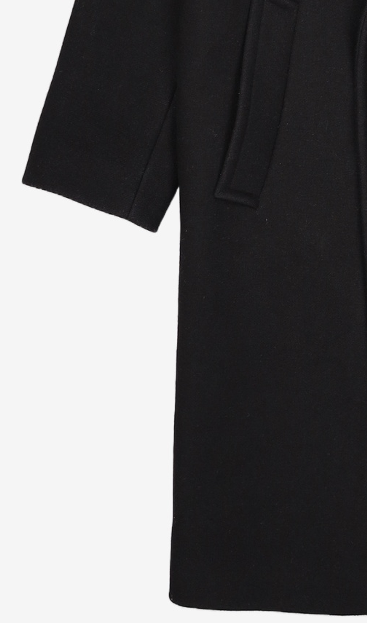 일꼬르소(IL CORSO) IL CORSO Sinclair Cashmere Melton Super Over Long Ripper Collar Double Coat 95